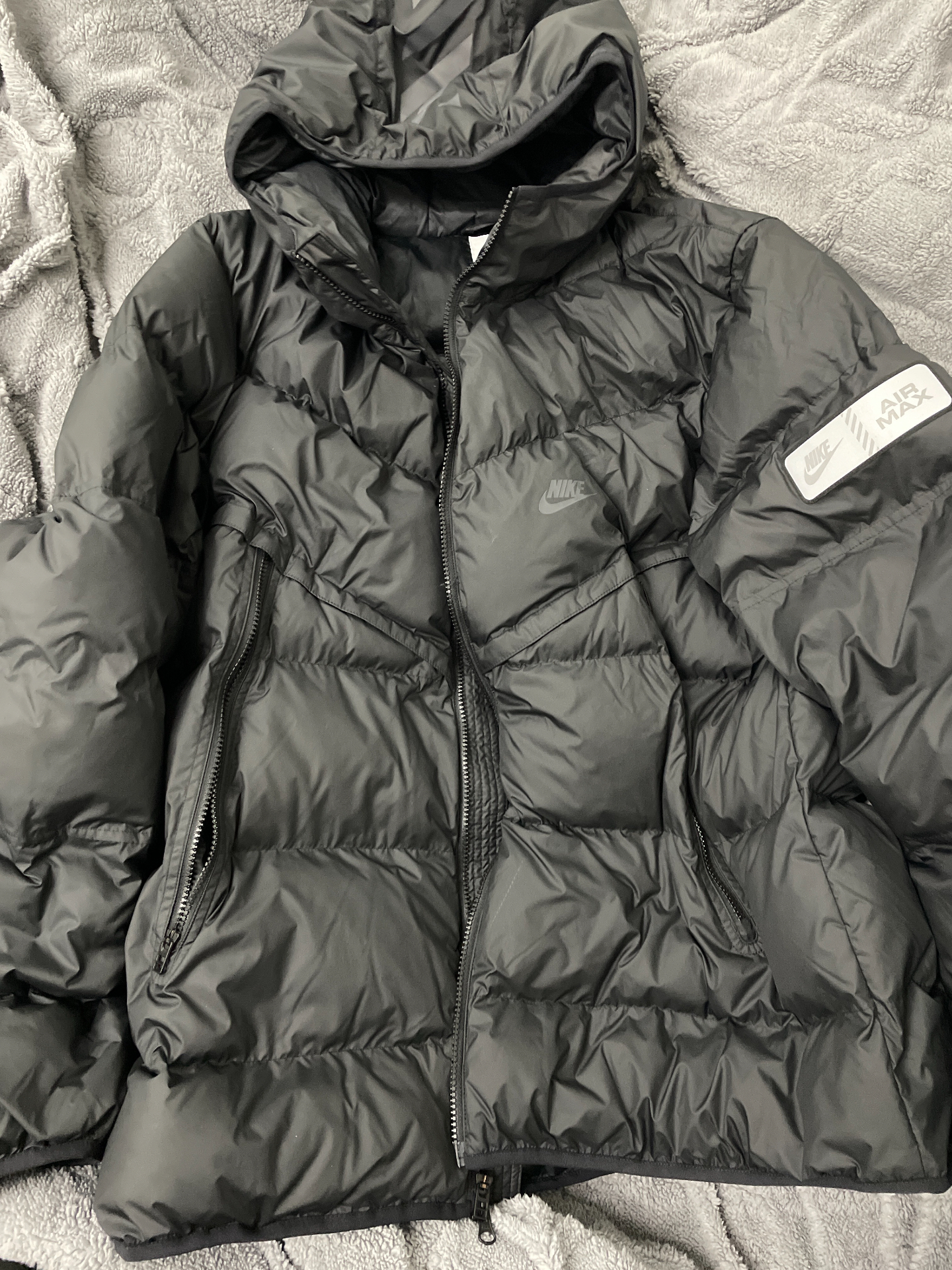 custom review-Nike SportswearPrimaLoft Куртка Мужская Черная