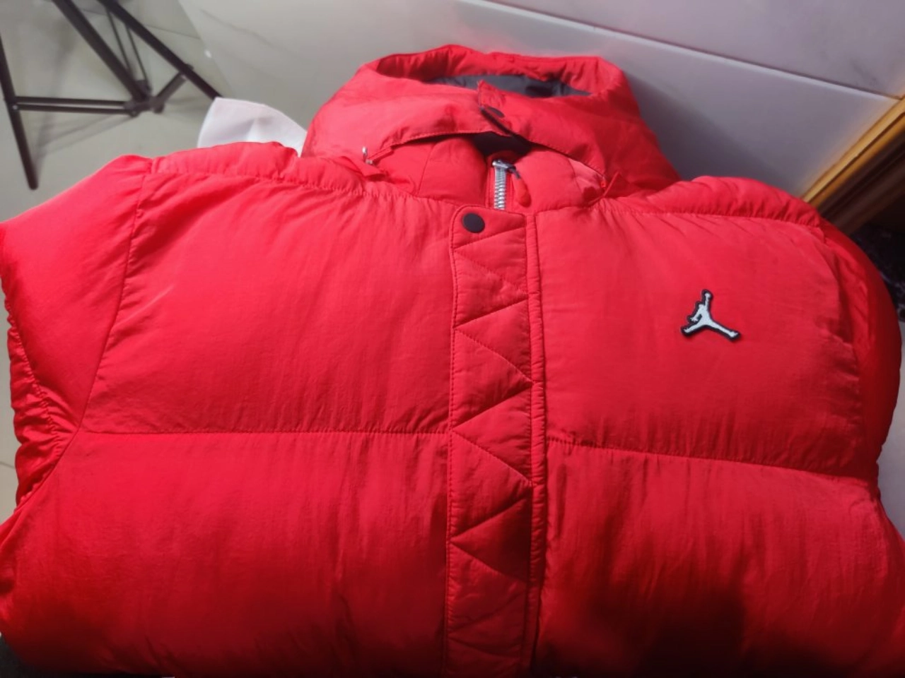 custom review-Jordan Air Пуховая куртка Мужская Красная