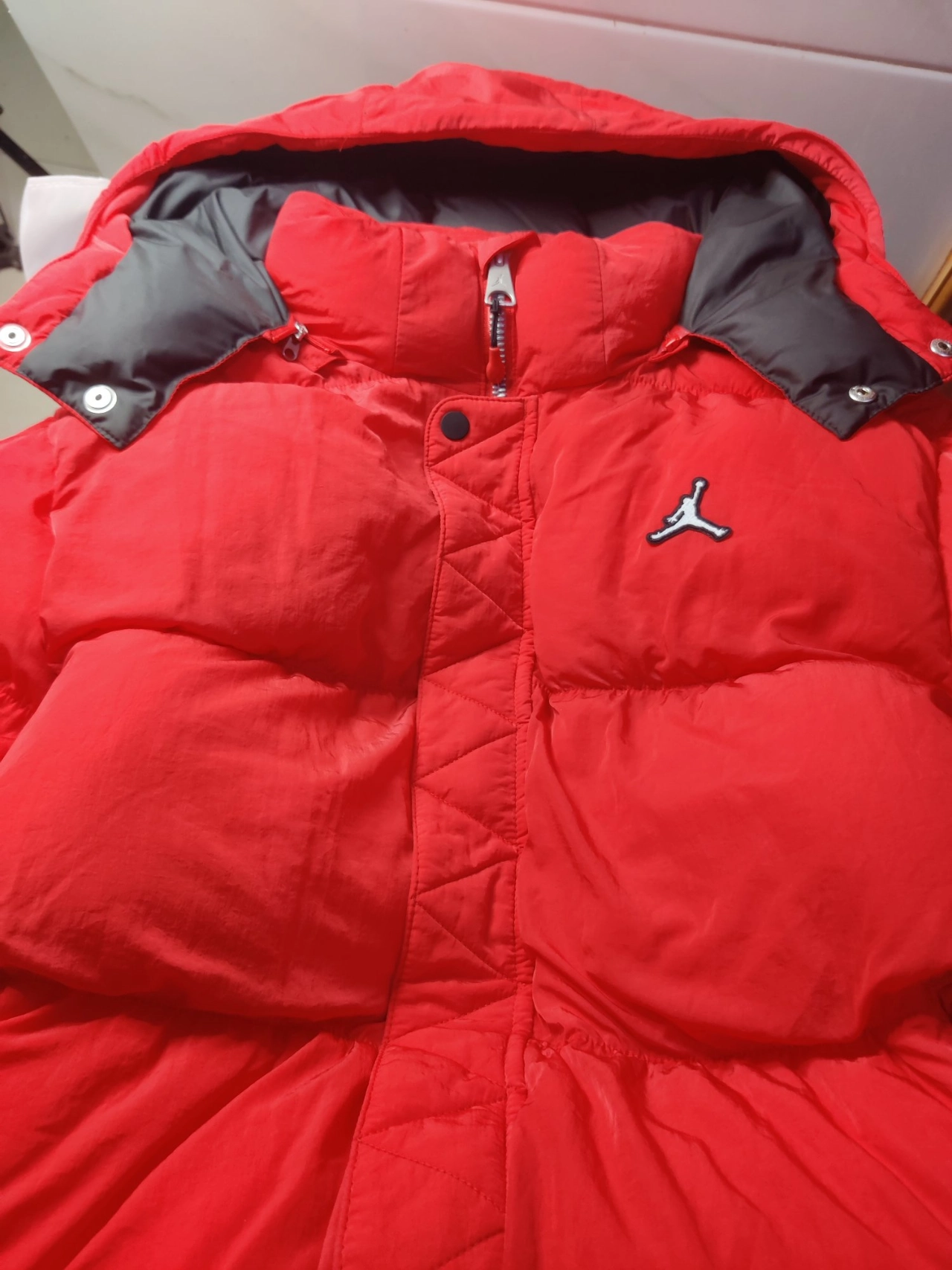 custom review-Jordan Air Пуховая куртка Мужская Красная