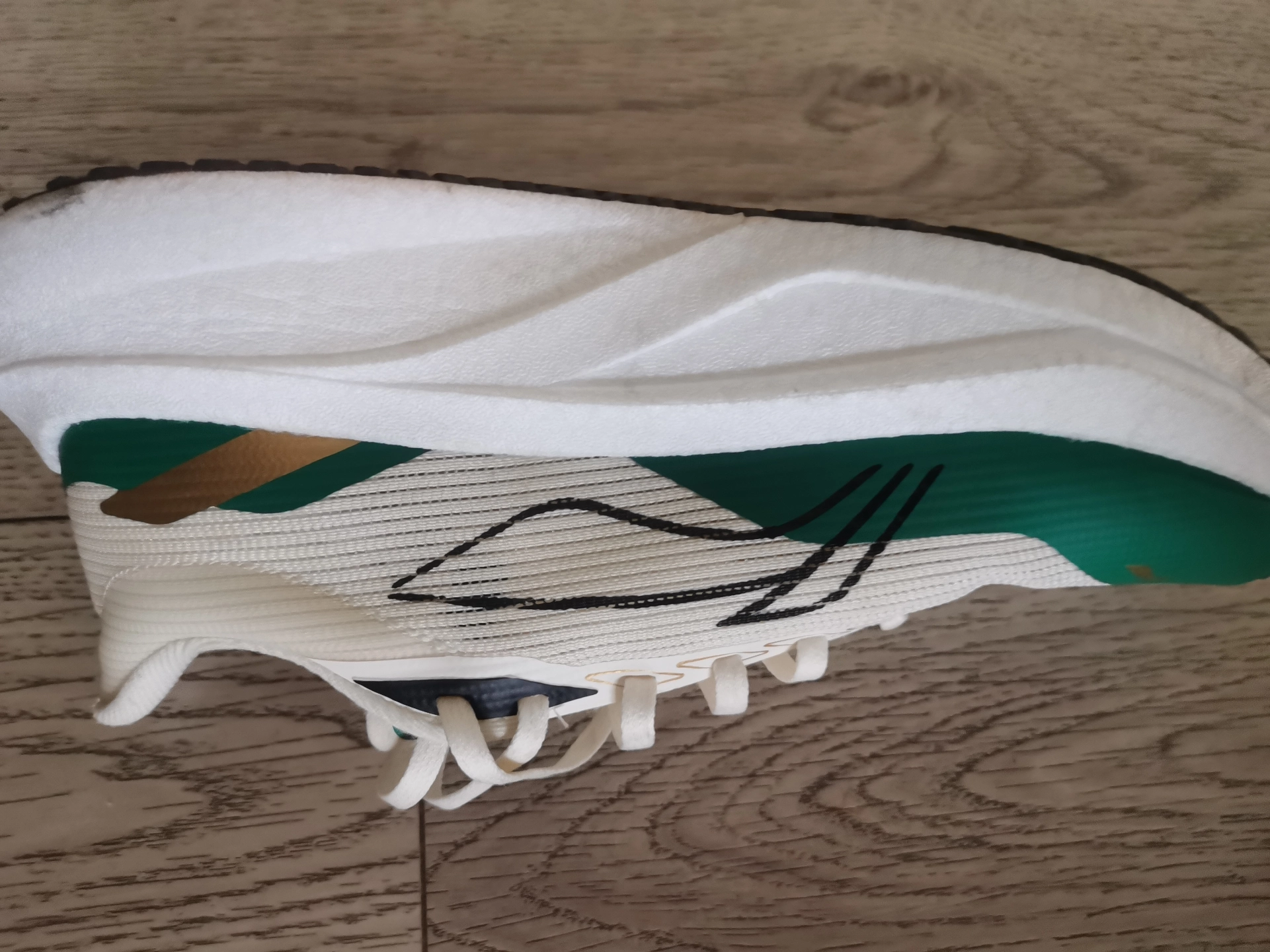 custom review-Feidian 4 Challenger Беговые кроссовки Низкий топ Экрю Каменный зеленый Мужской