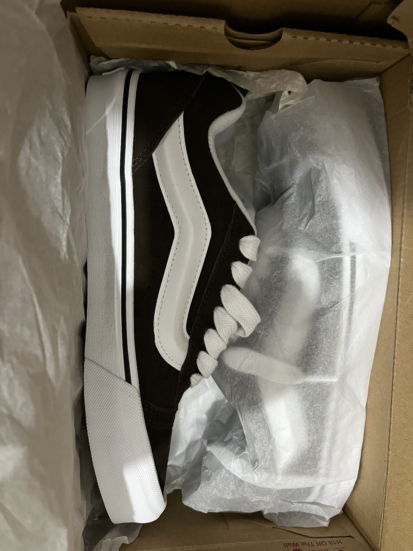 custom review-VANS Knu Skool Low Топ Скейтборд Кроссовки Унисекс Белый Умбра