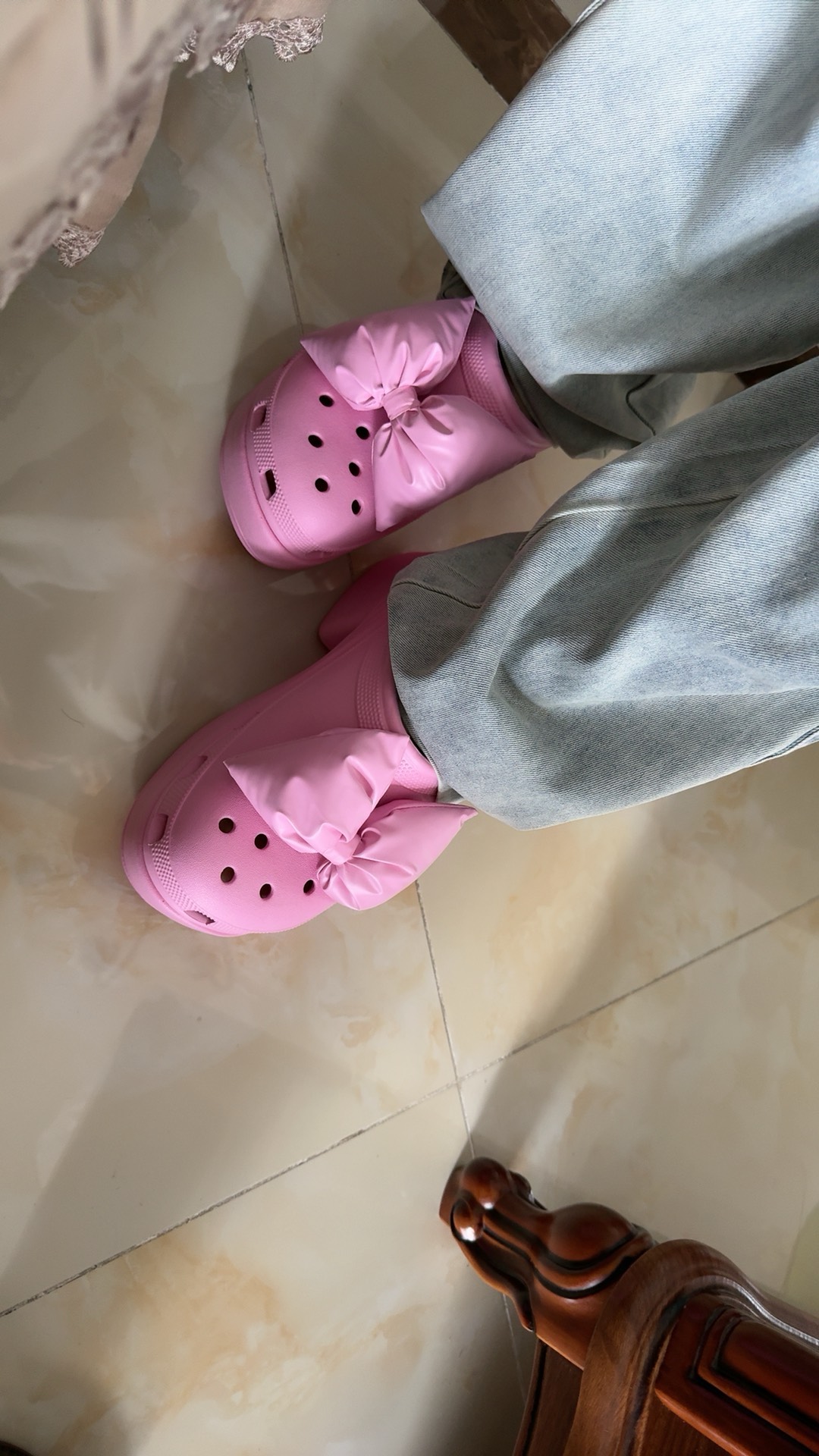 custom review-Crocs Siren Clog Тапочки Унисекс Розовый
