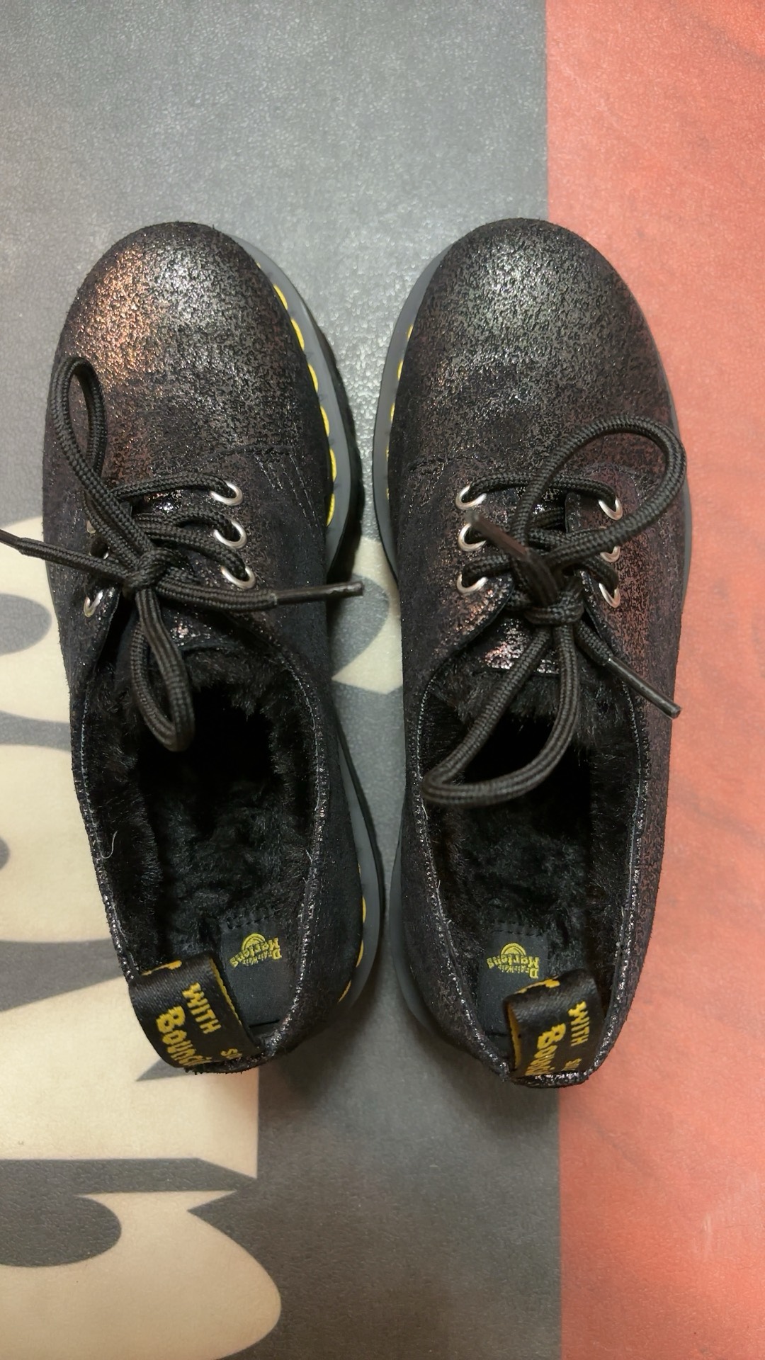 custom review-Dr.Martens Кожа Низкие Повседневные Туфли Унисекс Черные