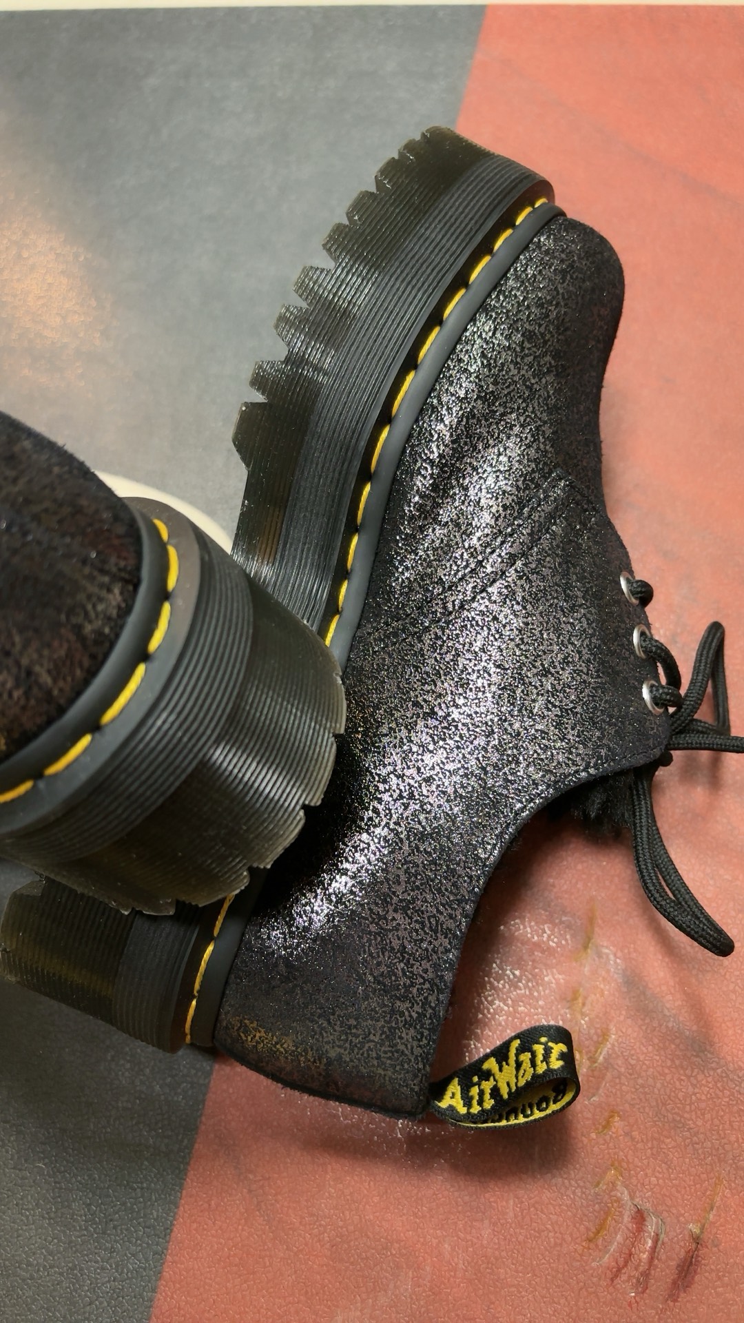 custom review-Dr.Martens Кожа Низкие Повседневные Туфли Унисекс Черные