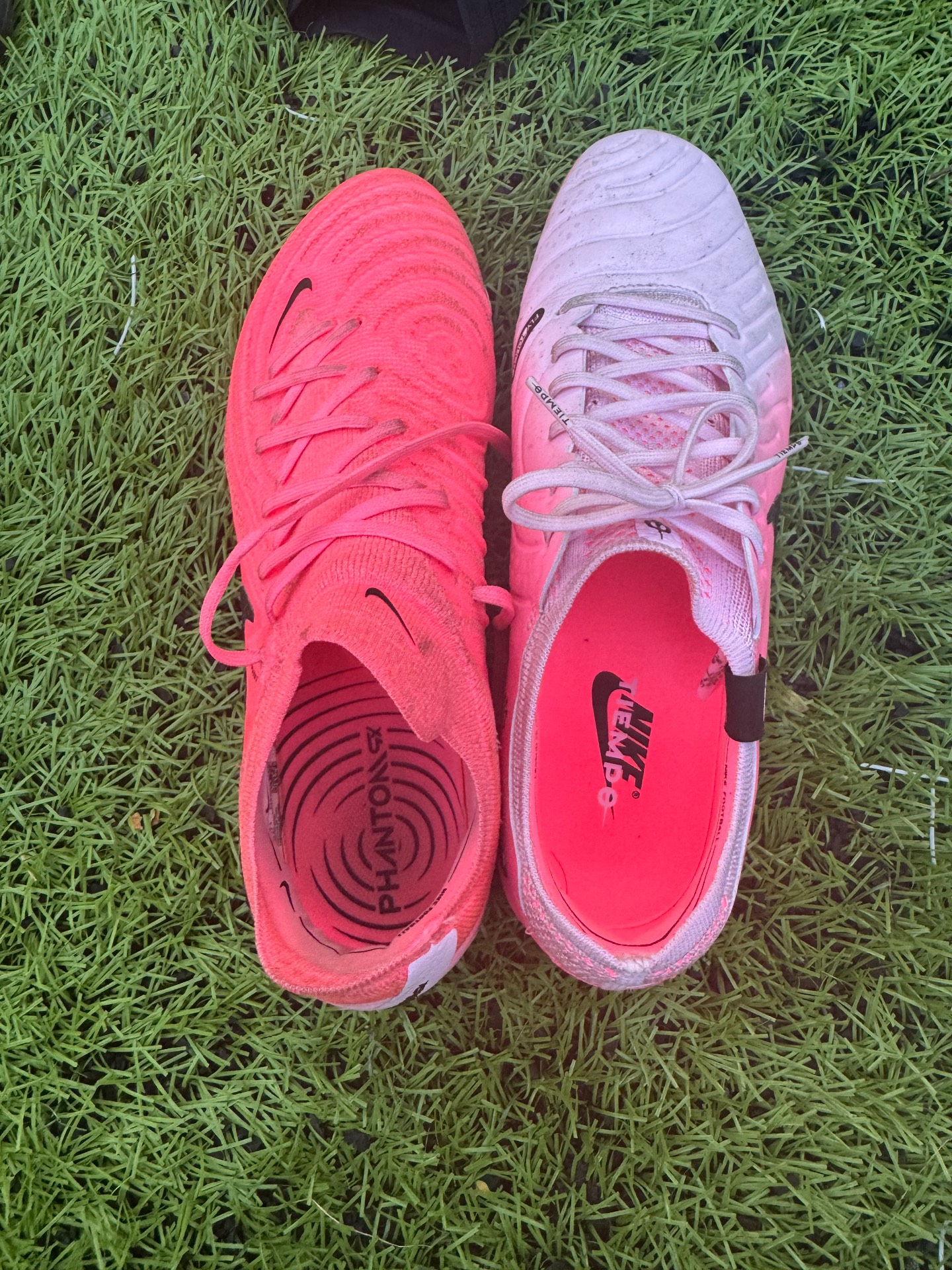 custom review-Nike Legend 10 Elite AG Pro AG Artificial Grass Artificial Thorns Футбольные бутсы Мужские Розовый Черный