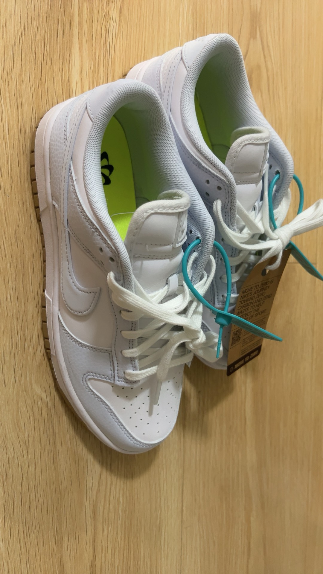 custom review-Nike Dunk Low Топ Кроссовки для скейтбординга Женские Белые Синие