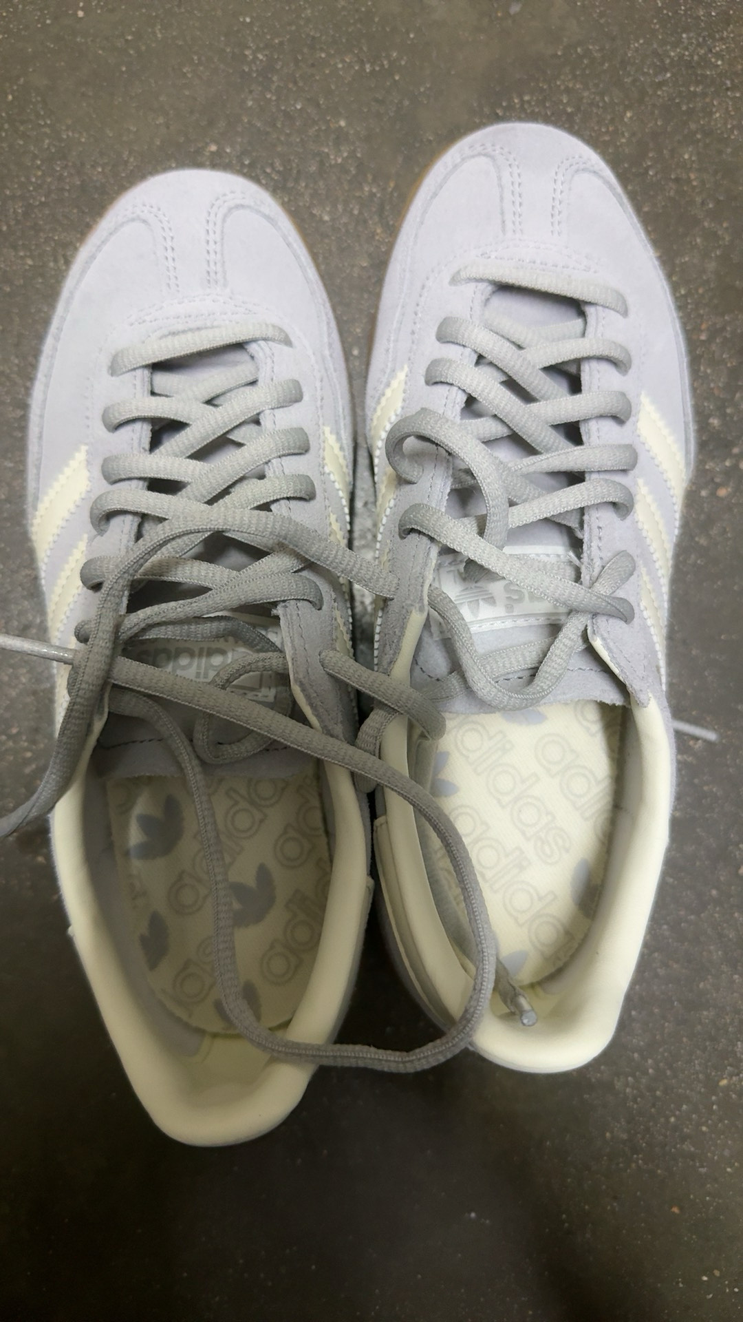 custom review-Adidas Originals HANDBALL SPEZIAL Скейтборд Кроссовки Низкие Бежево-Серые Унисекс