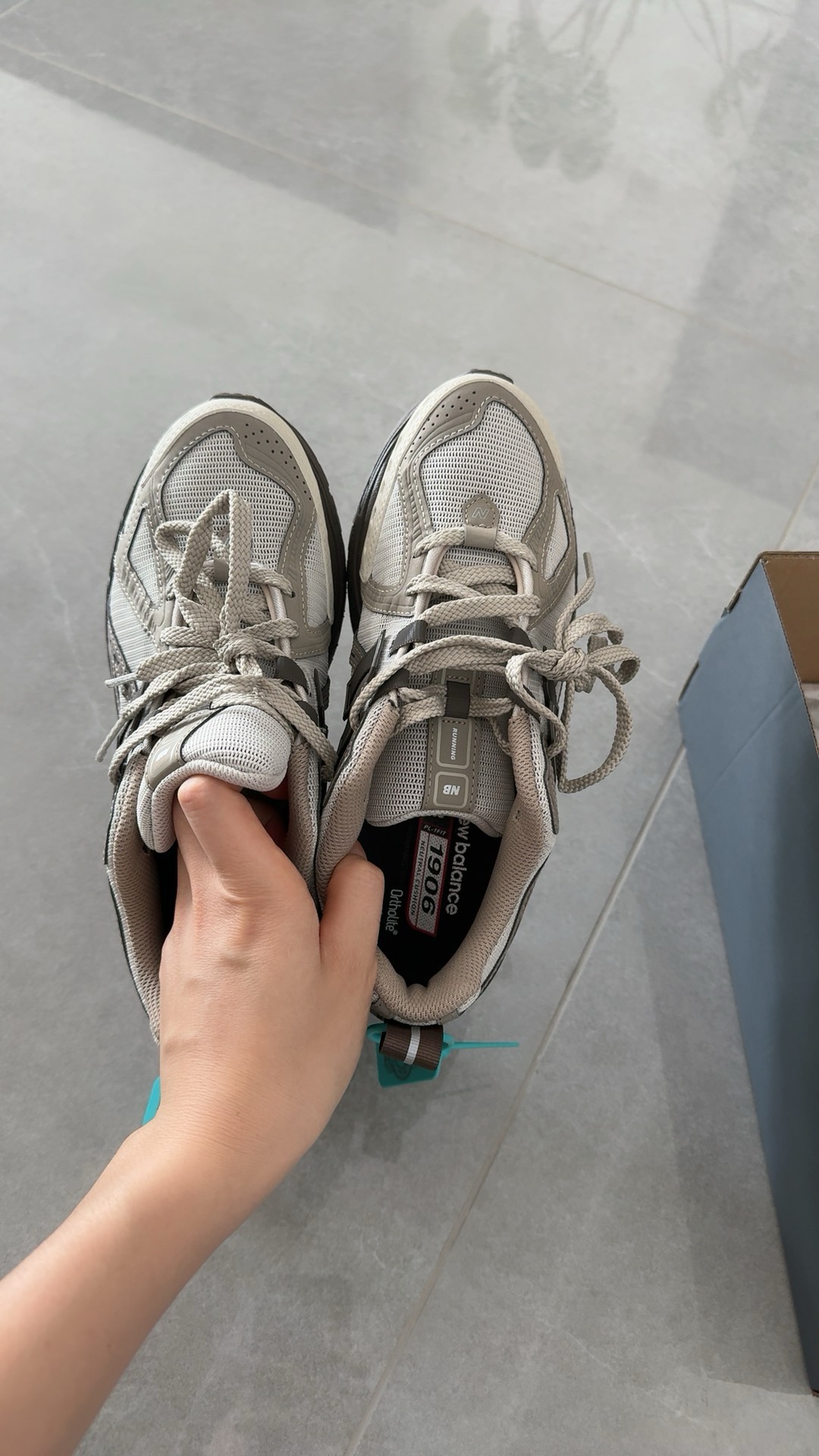 custom review-New Balance NB 1906R Устойчивые к истиранию низкие беговые кроссовки для мужчин стиль Maillard цвет темный кофейный