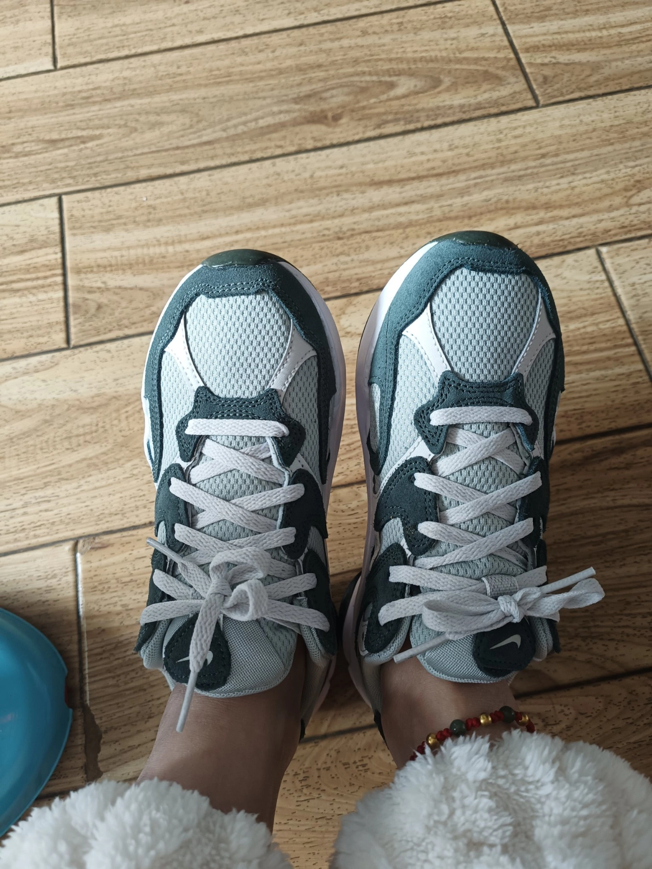 custom review-Nike AL8 Дышащие Низкие Беговые Кроссовки Женские Белые Зеленые