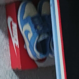 custom review-Nike Dunk Low Топ Скейтборд Кроссовки Унисекс Белый Синий