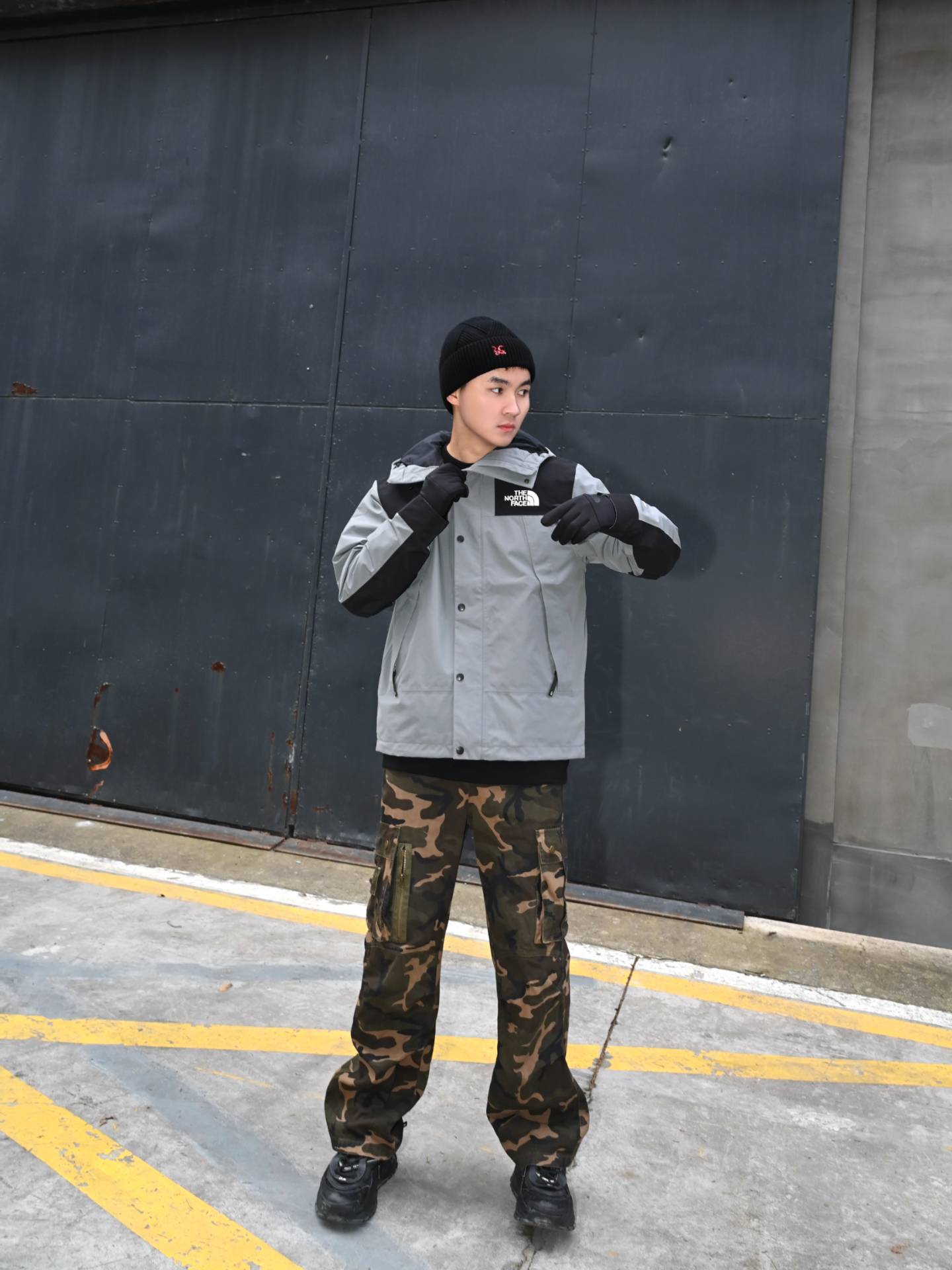 custom review-The North Face Полиэстеровые трикотажные перчатки унисекс