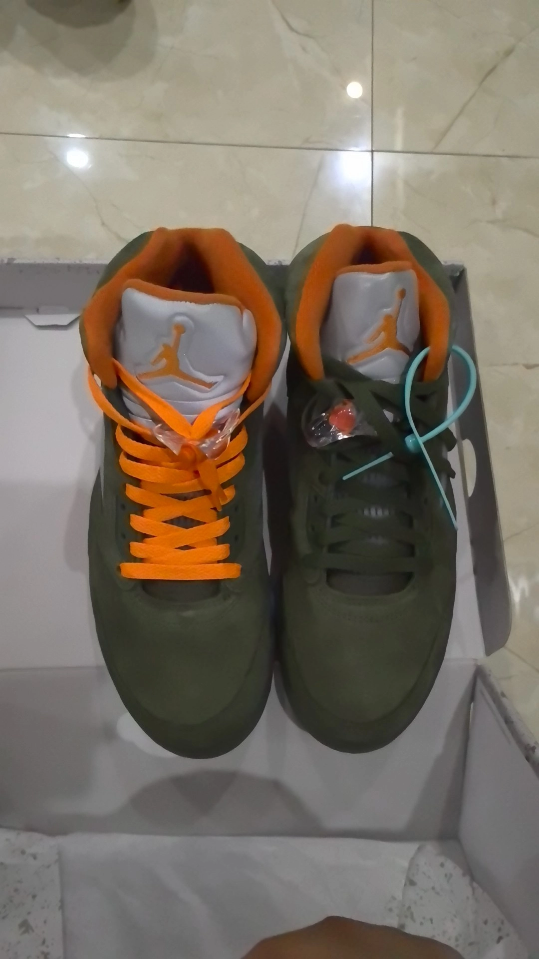 custom review-Air Jordan 5 Retro Olive 2024