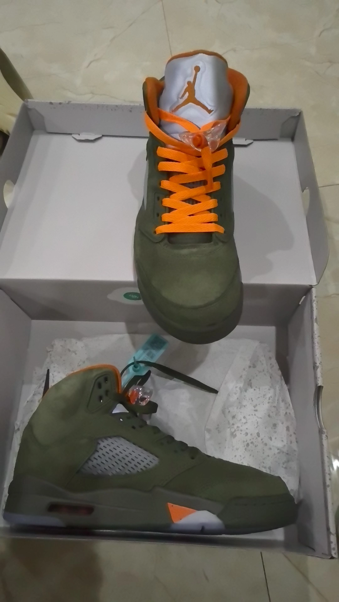 custom review-Air Jordan 5 Retro Olive 2024