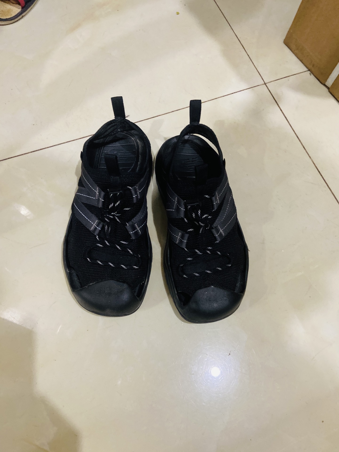 custom review-New Balance 4205 Коллекция Пляжные сандалии Унисекс Черные