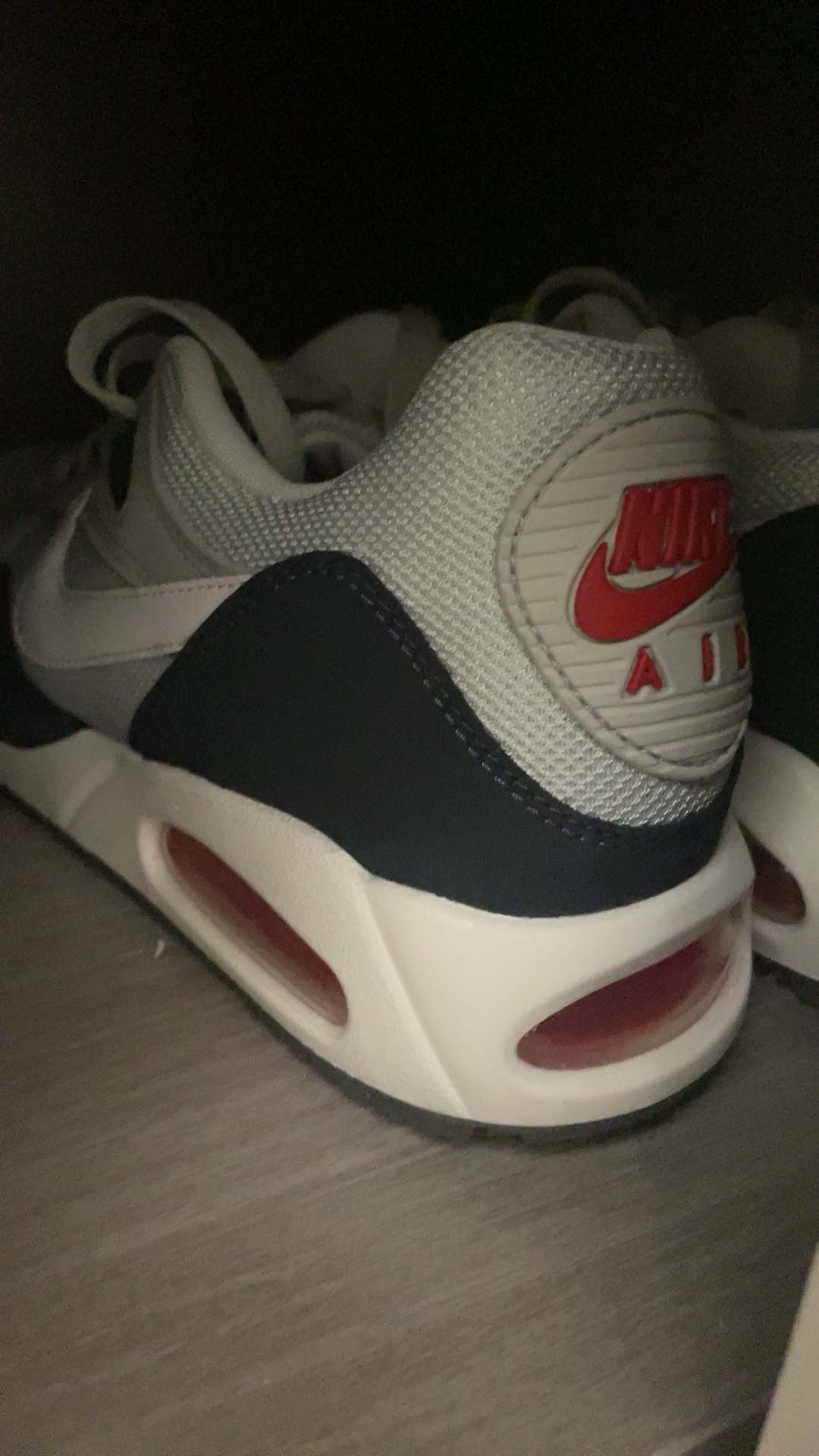 custom review-Nike Air Max Correlate Аbrasion Resistant Низкий Топ Casual Мужской Серый Белый