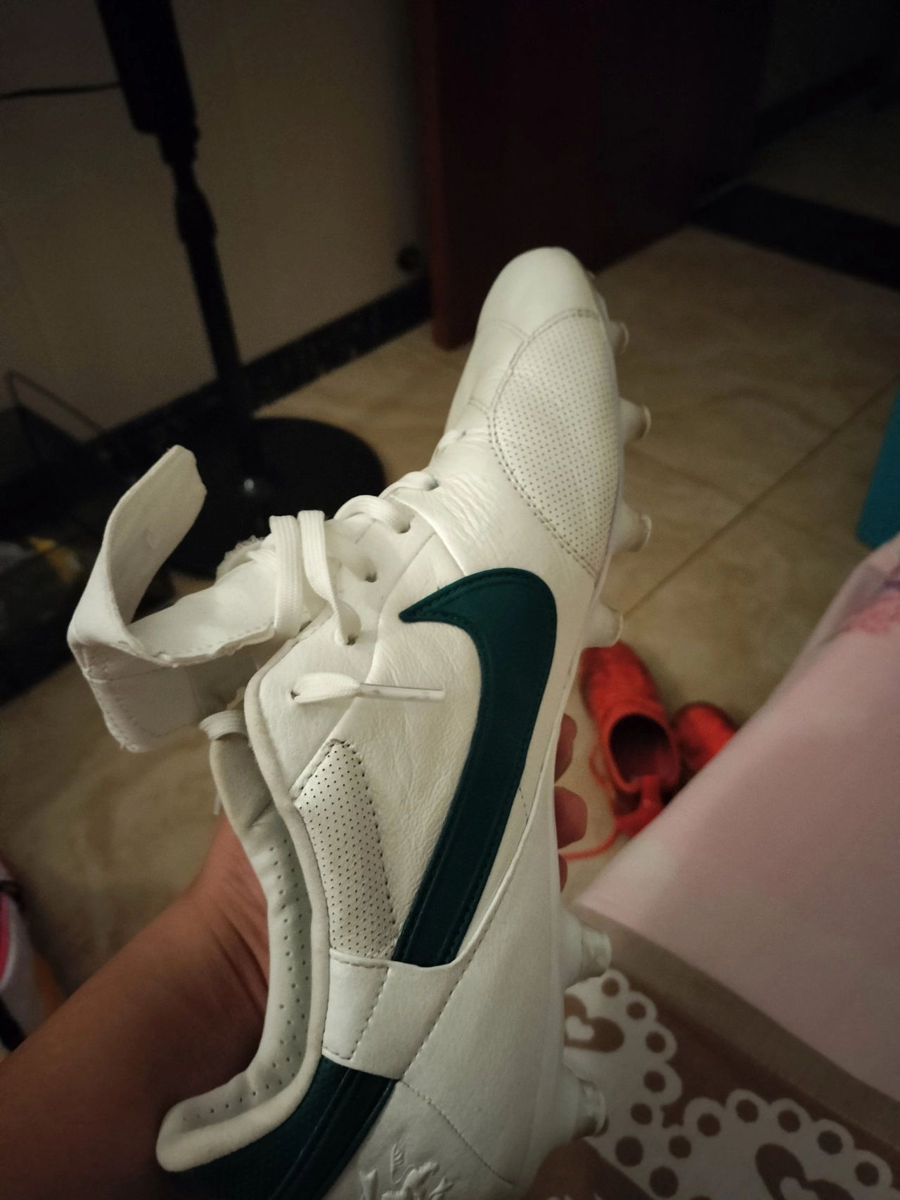 custom review-Nike Premier 3 Футбольные бутсы Унисекс Белый Зеленый