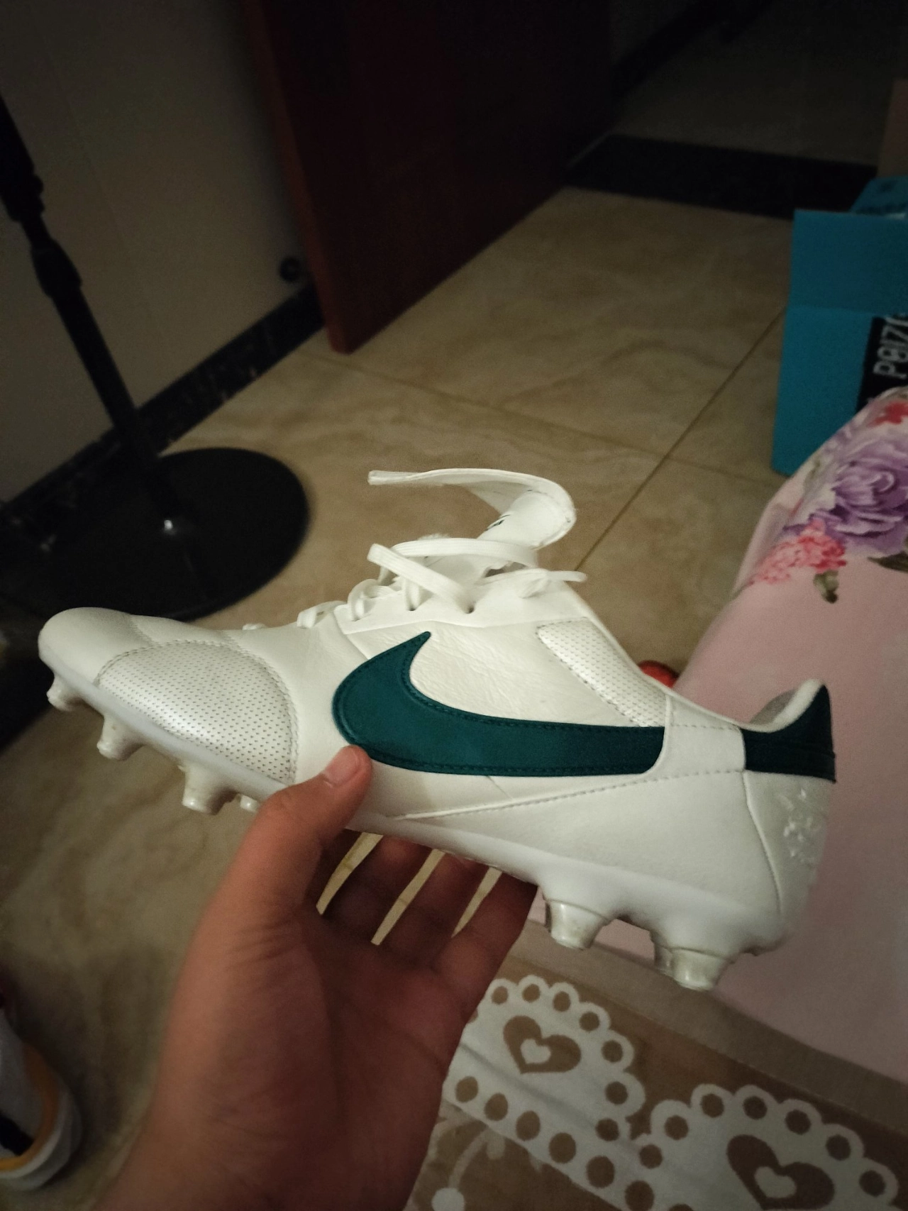 custom review-Nike Premier 3 Футбольные бутсы Унисекс Белый Зеленый