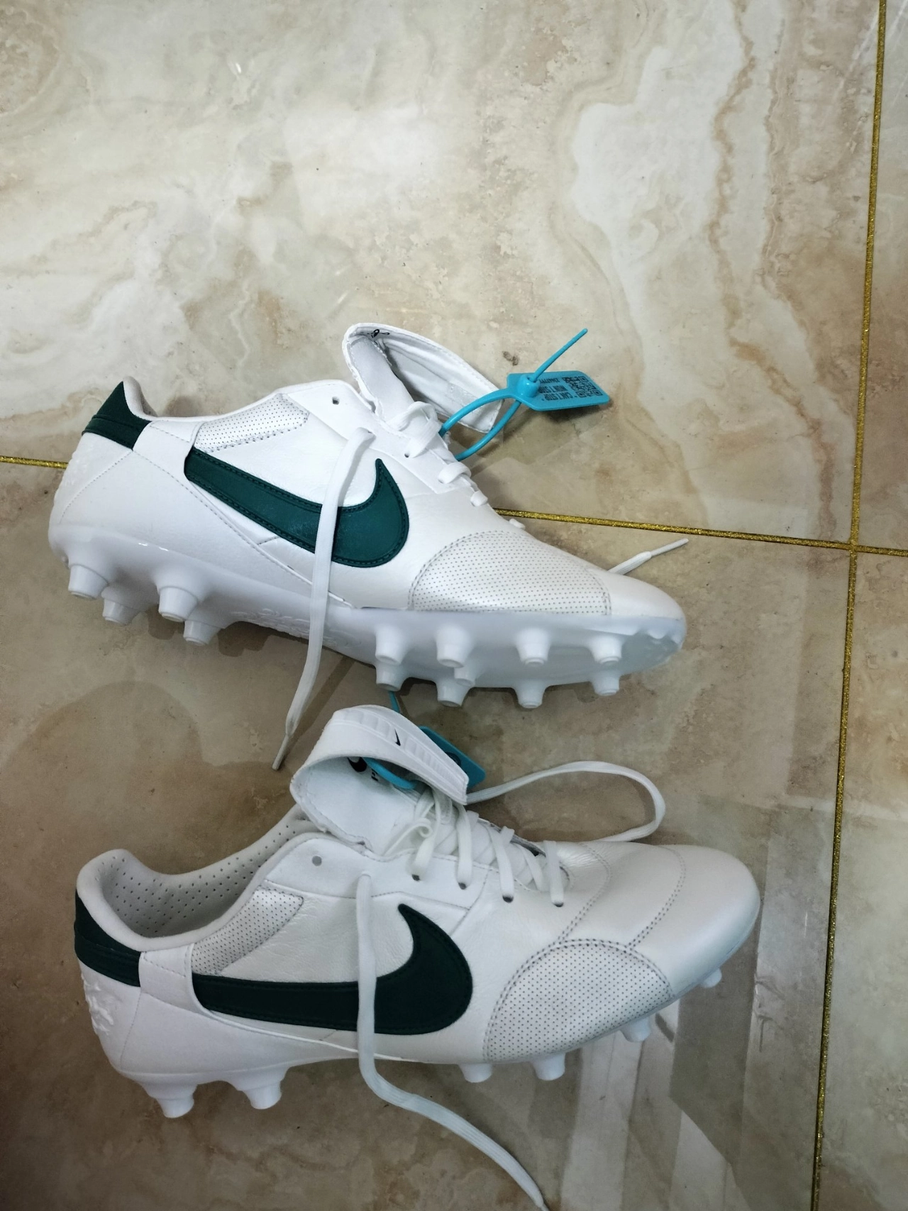 custom review-Nike Premier 3 Футбольные бутсы Унисекс Белый Зеленый