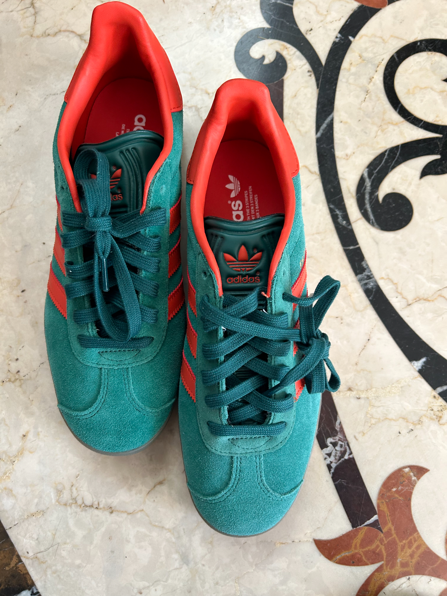 custom review-Adidas Originals Gazelle Износостойкий и Легкий Низкий Топ Кроссовки для скейтбординга Мужские Зеленые