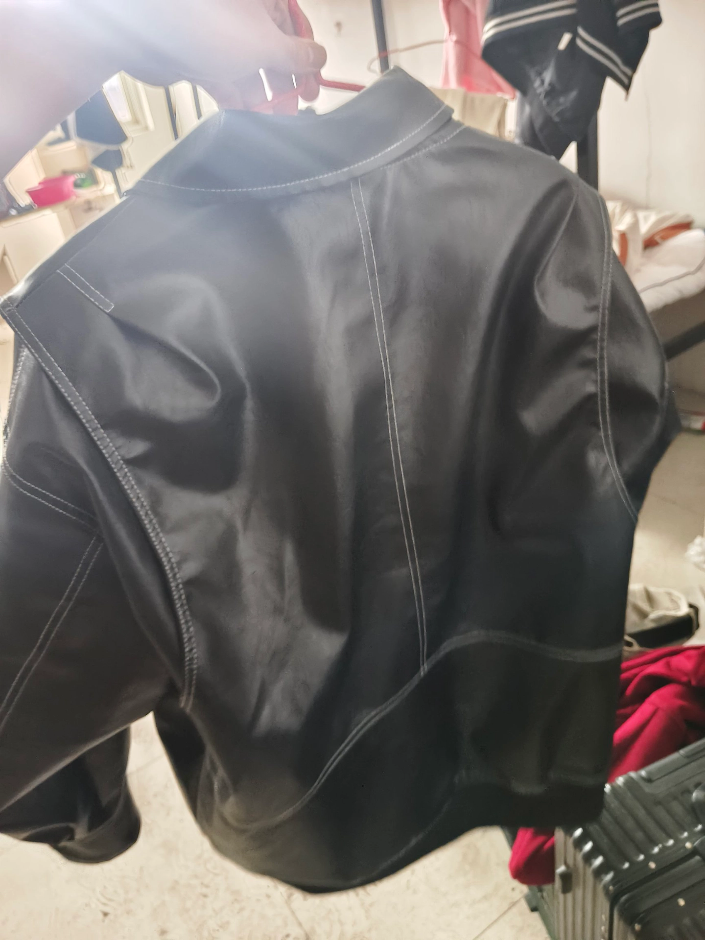 custom review-Кавасаки Унисекс Кожаные Куртки