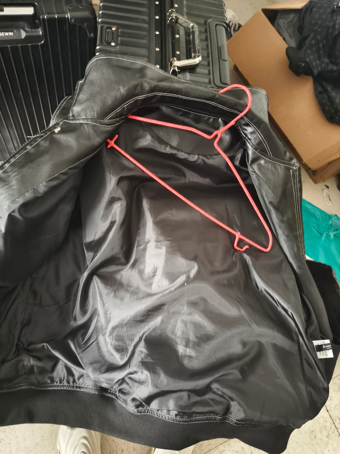 custom review-Кавасаки Унисекс Кожаные Куртки