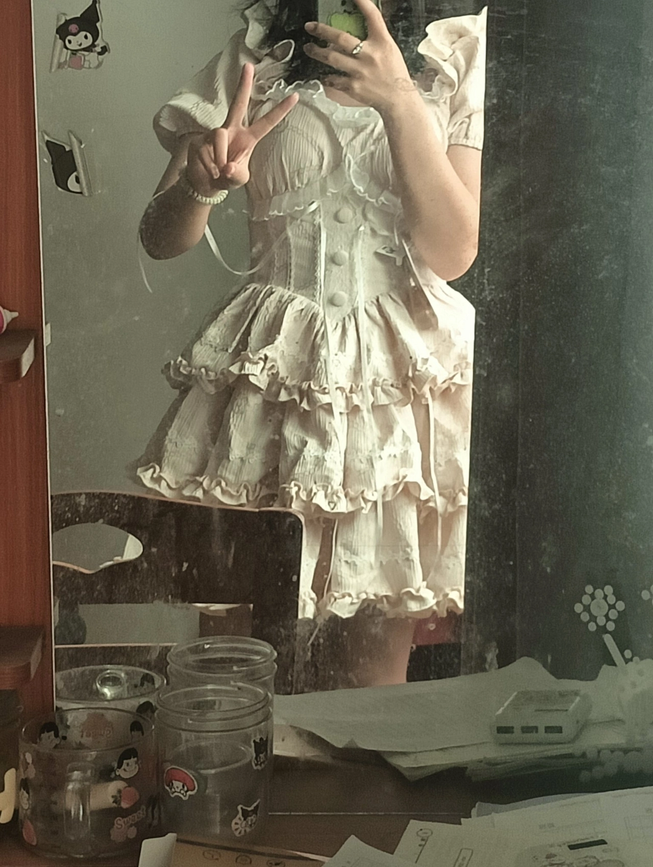 custom review-Leopard Kitten Лолита-стиль Женские