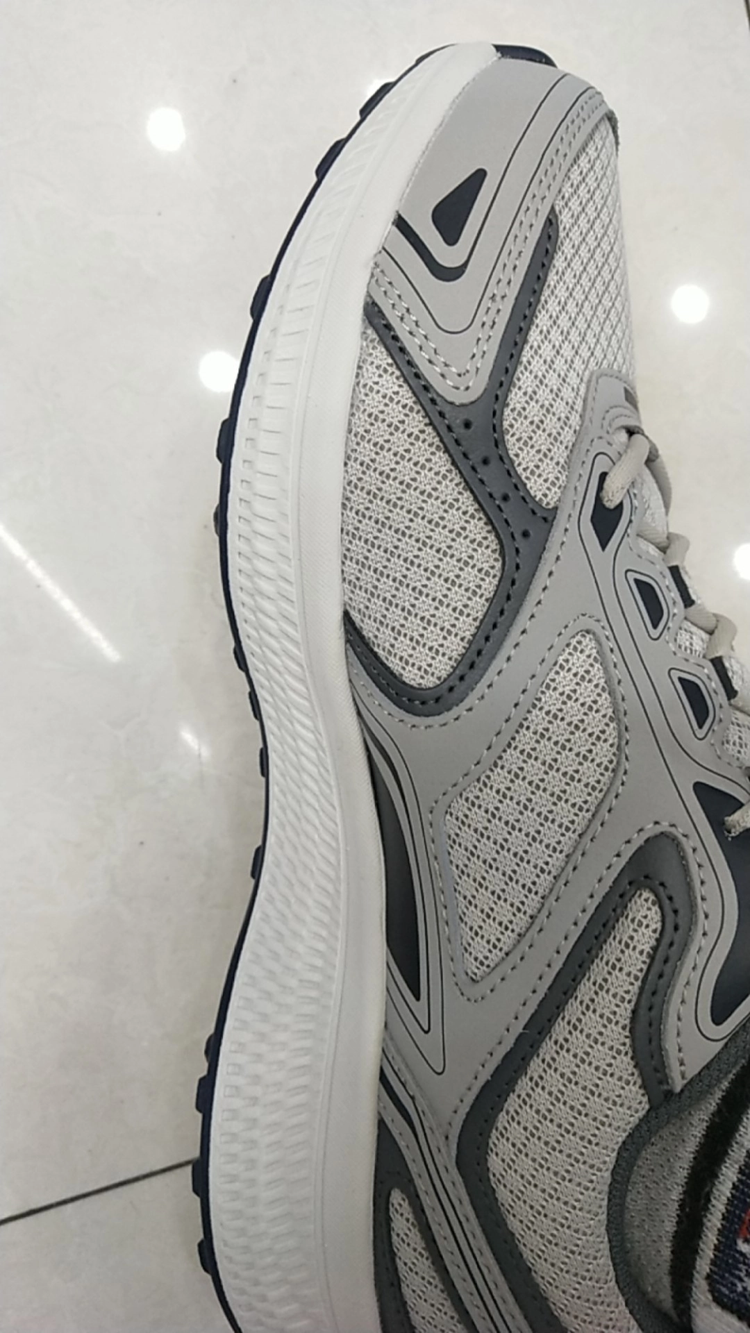 custom review-Skechers Go Run Consistent Low Топ Беговые кроссовки Мужской Серый