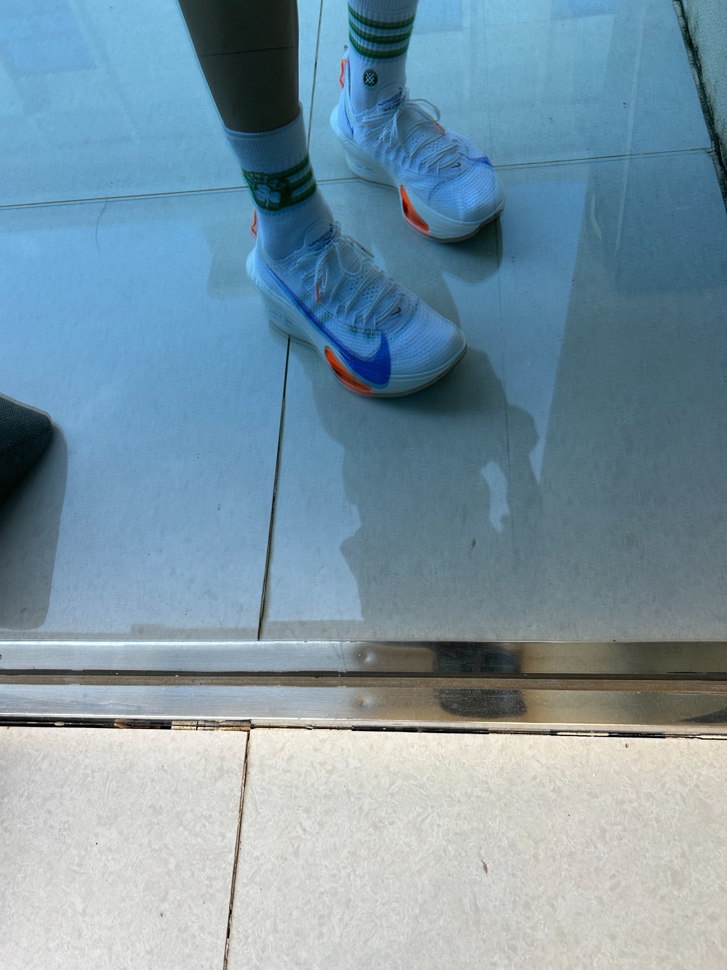 custom review-Nike Air Zoom Alphafly Next% 3 Low Топ Повседневные Беговые Кроссовки Мужские Белые Синие и Оранжевые