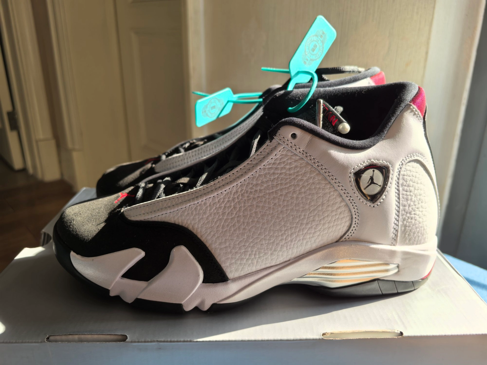 custom review-Air Jordan 14 "Black Toe"