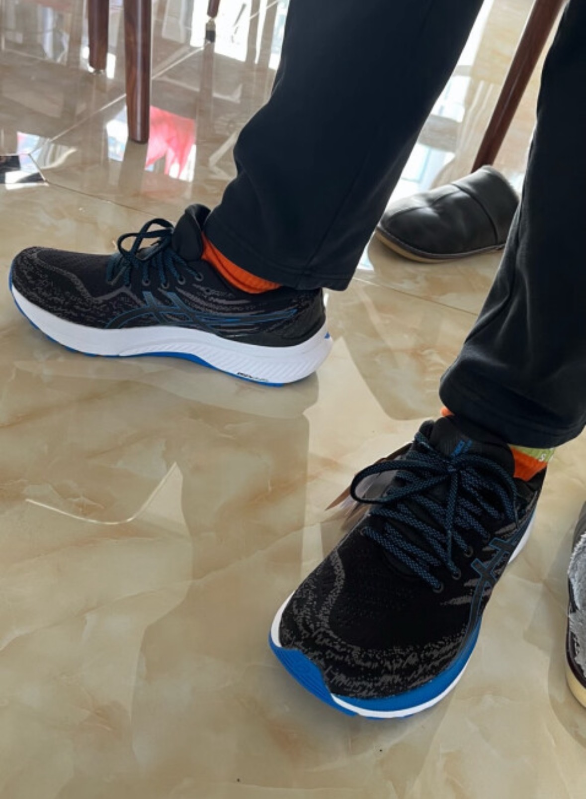 custom review-Asics Gel Kayano 29 Удобные устойчивые к истиранию дышащие низкие мужские беговые кроссовки графитовый черный и синий