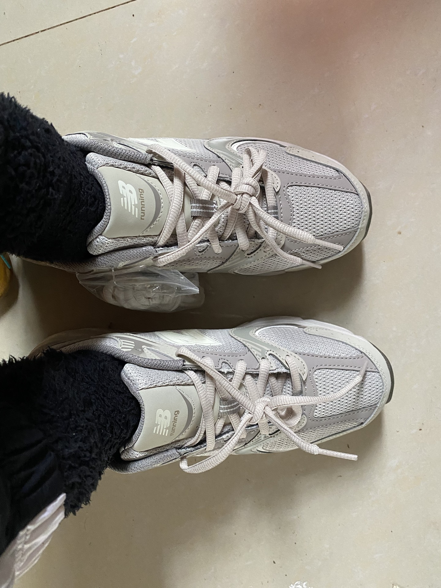 custom review-New Balance NB 530 Устойчивый к истиранию Низкий Топ Повседневная Городская Коммутерская Беговая Обувь Unisex Light Слоновая Серый