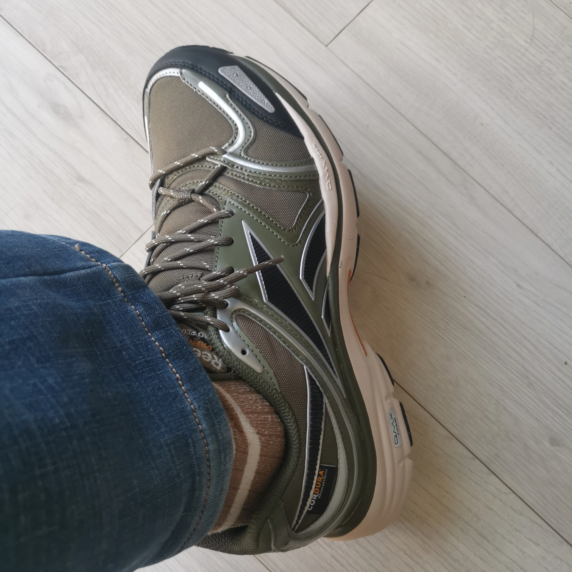 custom review-Reebok Premier Road Plus 6 Low Топ Повседневная обувь Унисекс Армейский зеленый