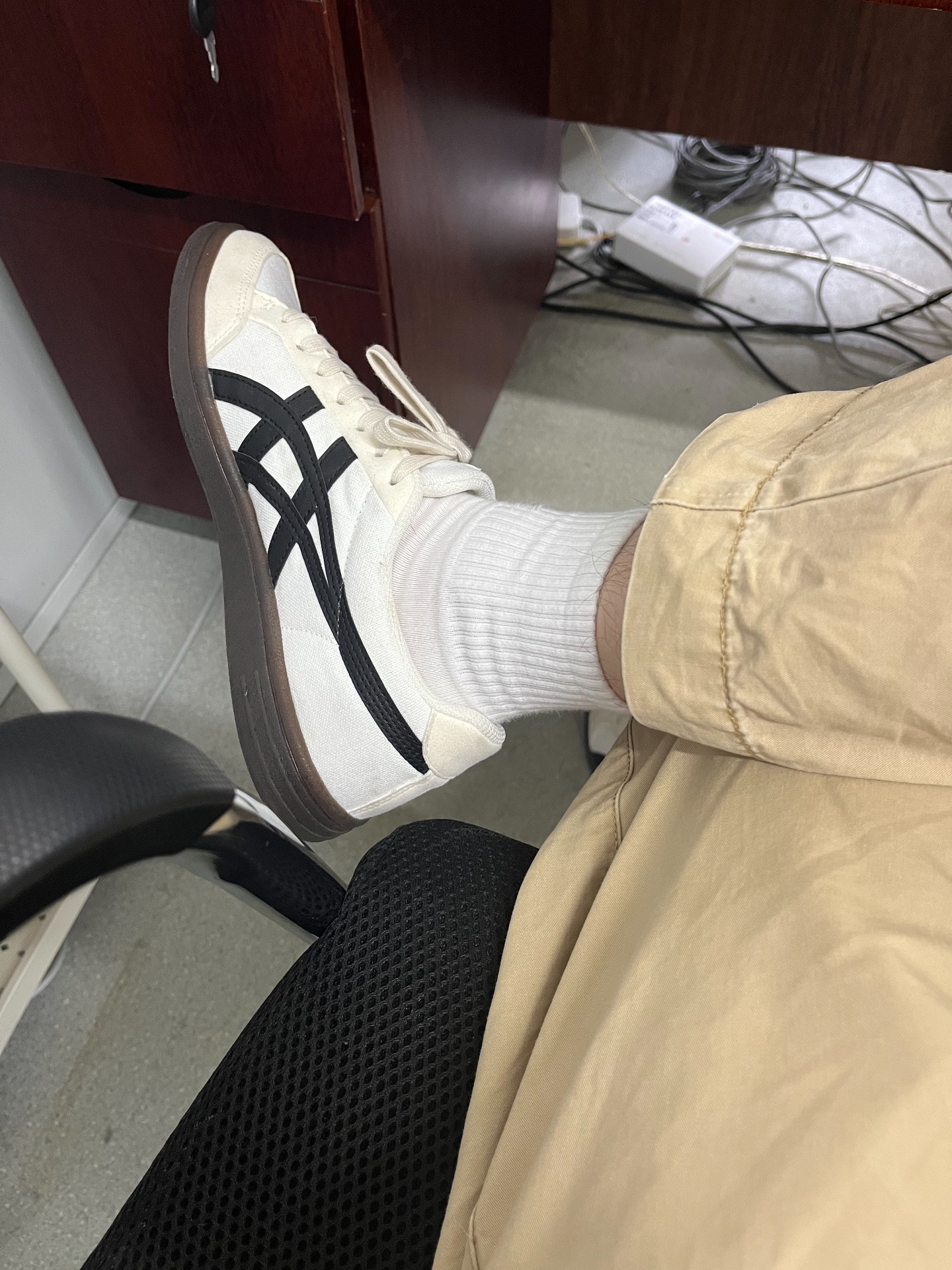 custom review-Onitsuka Tiger Advanti Cream White Black