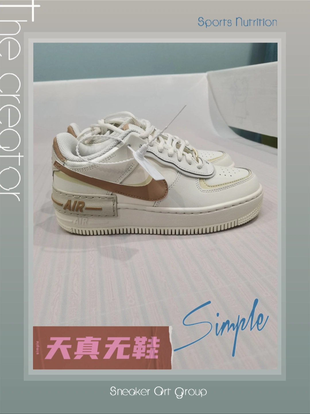 耐克官方正品 af1空军一号女鞋马卡龙春秋运动休闲板鞋ci0919