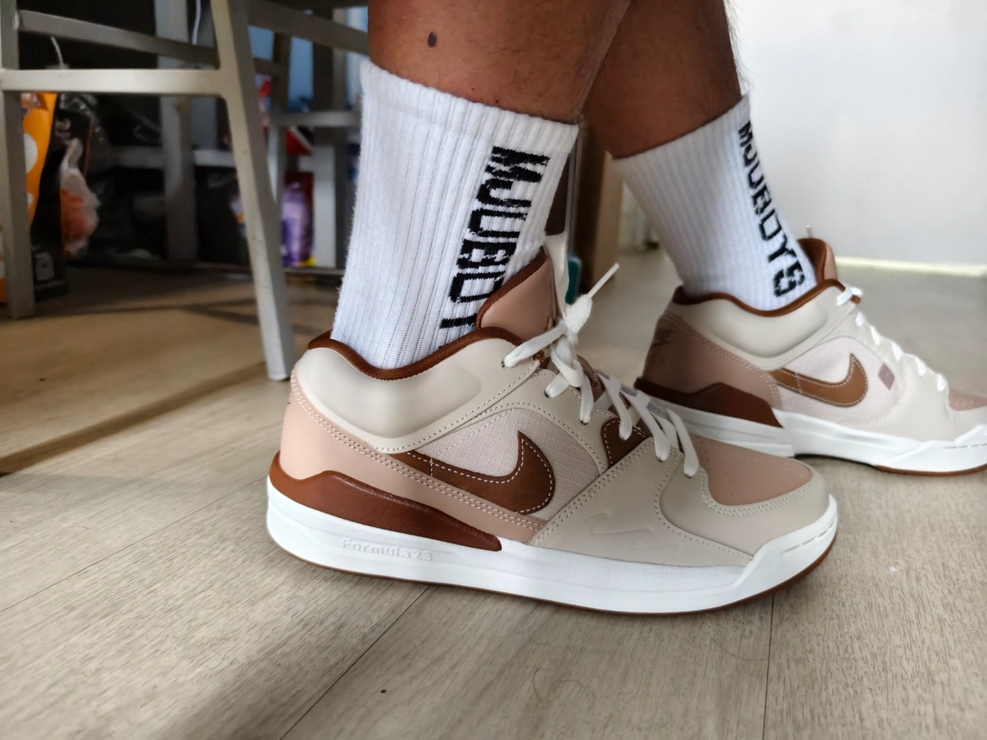 custom review-Джордан Stadium 90 Амортизация Низкий Топ Повседневный Мужской Бежевый Коричневый