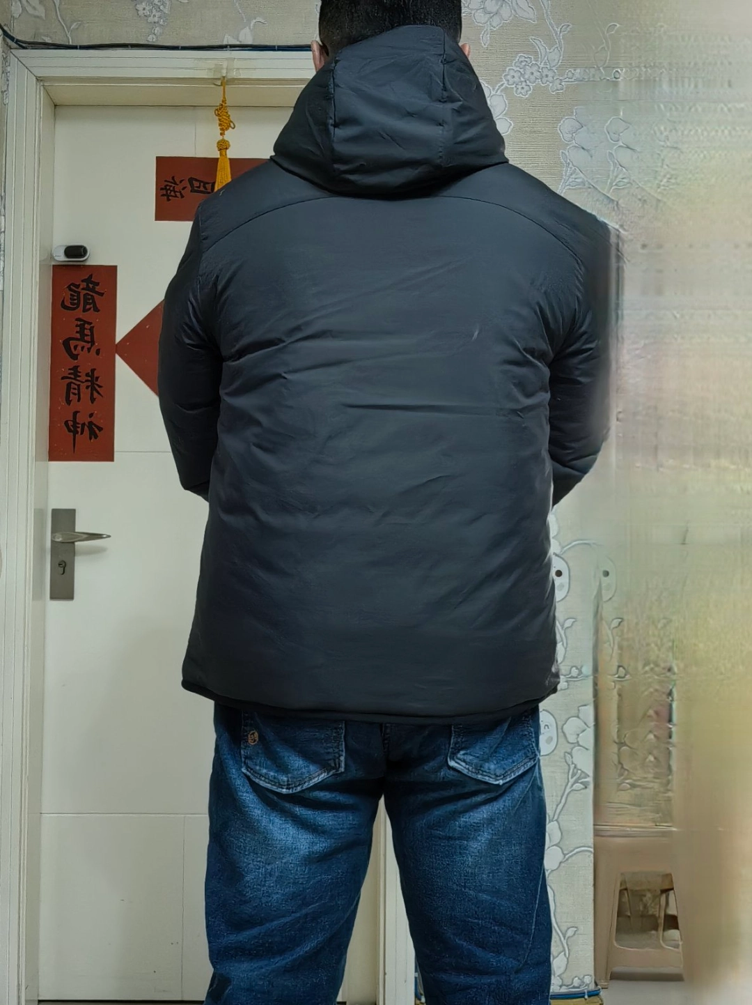 custom review-Adidas Пуховая куртка Мужская Черная