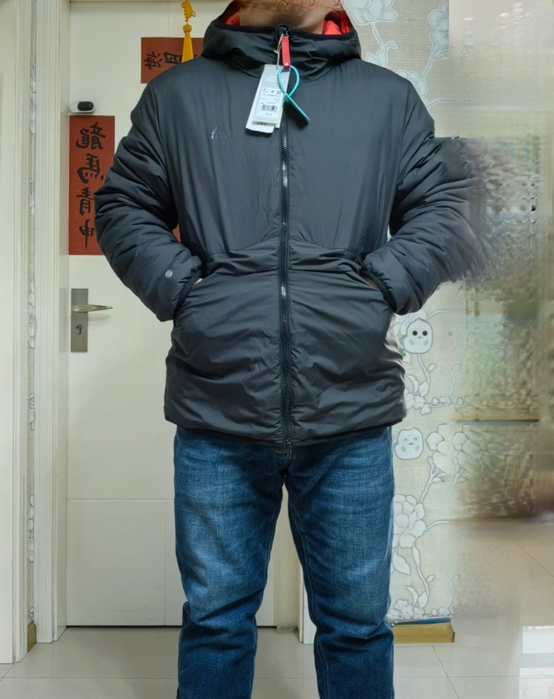 custom review-Adidas Пуховая куртка Мужская Черная