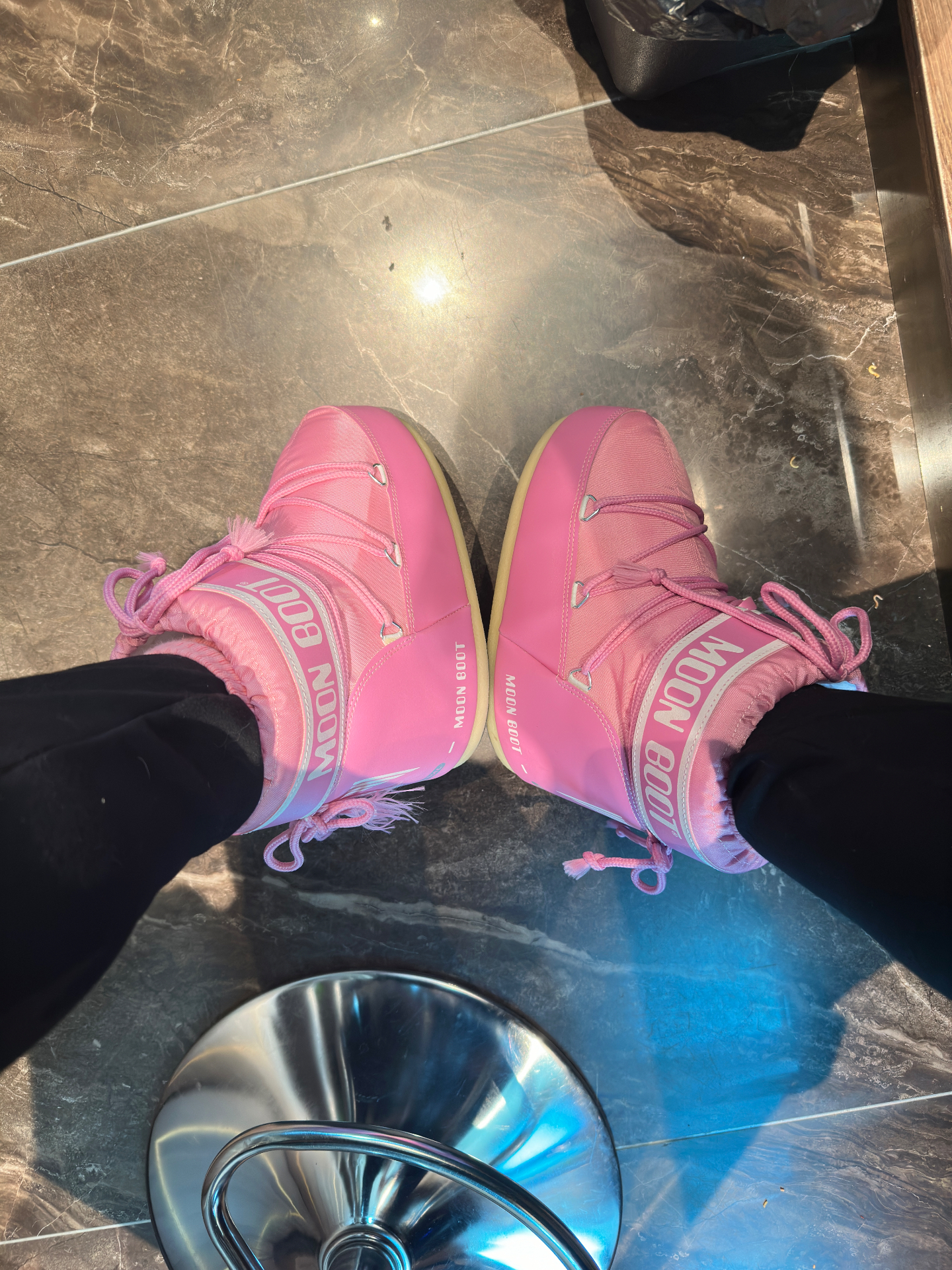 custom review-MOON BOOT Термические Короткие Снежные Ботинки Унисекс Розовые