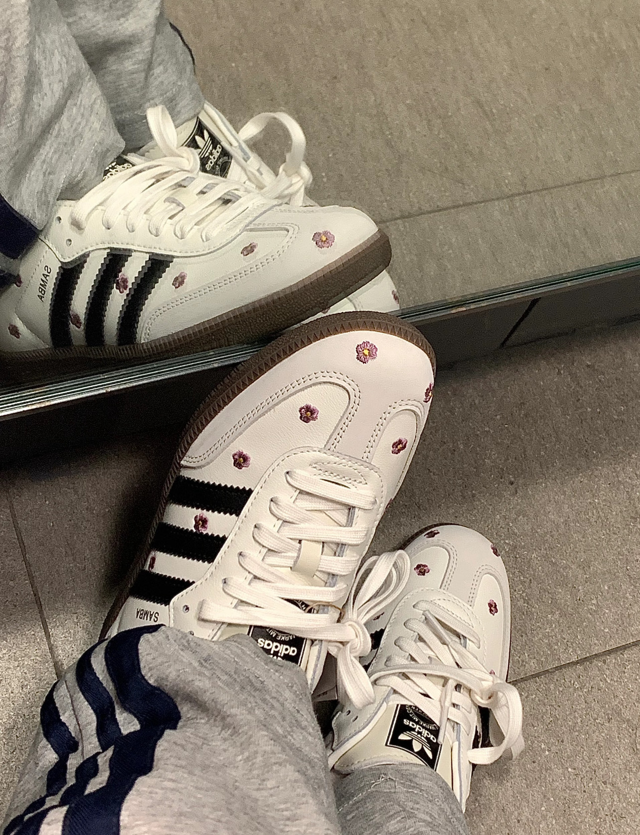 custom review-Adidas Originals SAMBA OG Износостойкий и Легкий Низкий Топ Кроссовки для скейтбординга Женские Белые