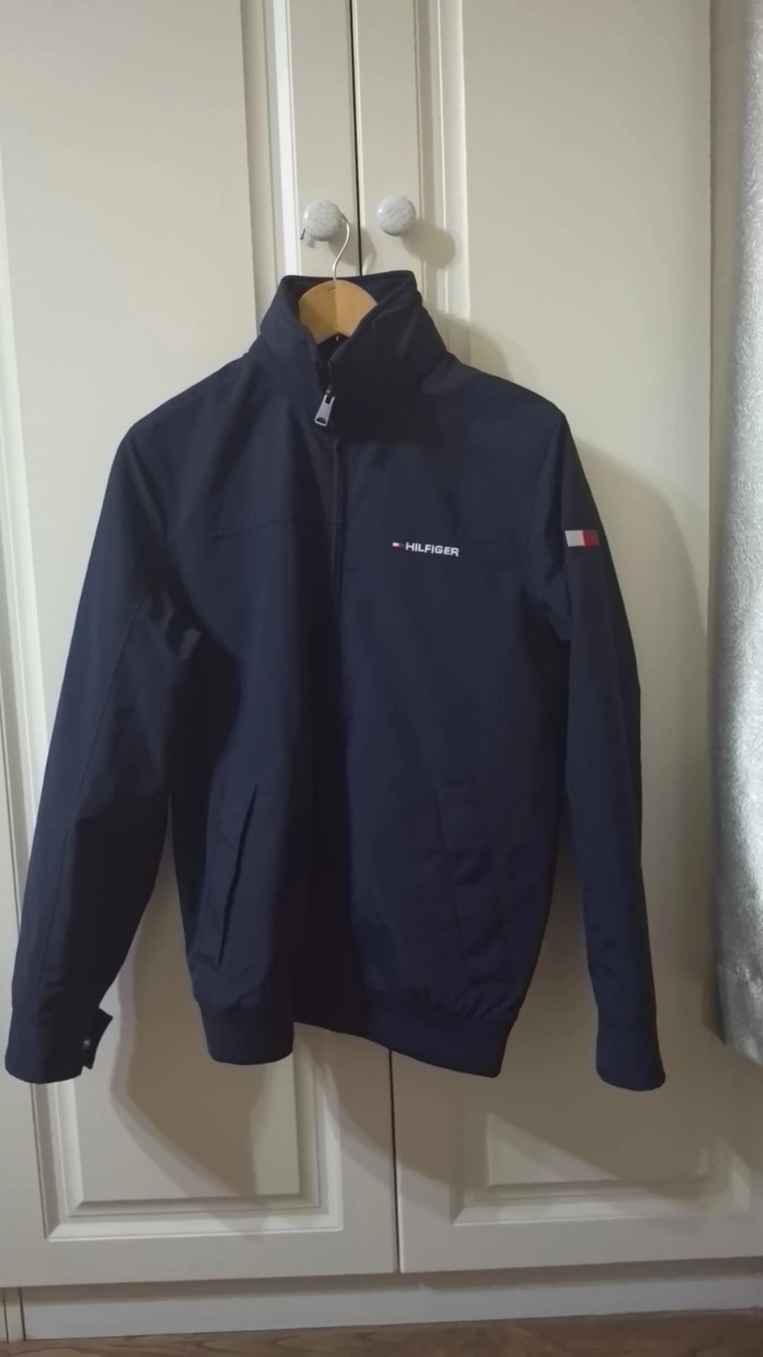 custom review-Tommy Hilfiger Куртка Мужская Темно-Синяя