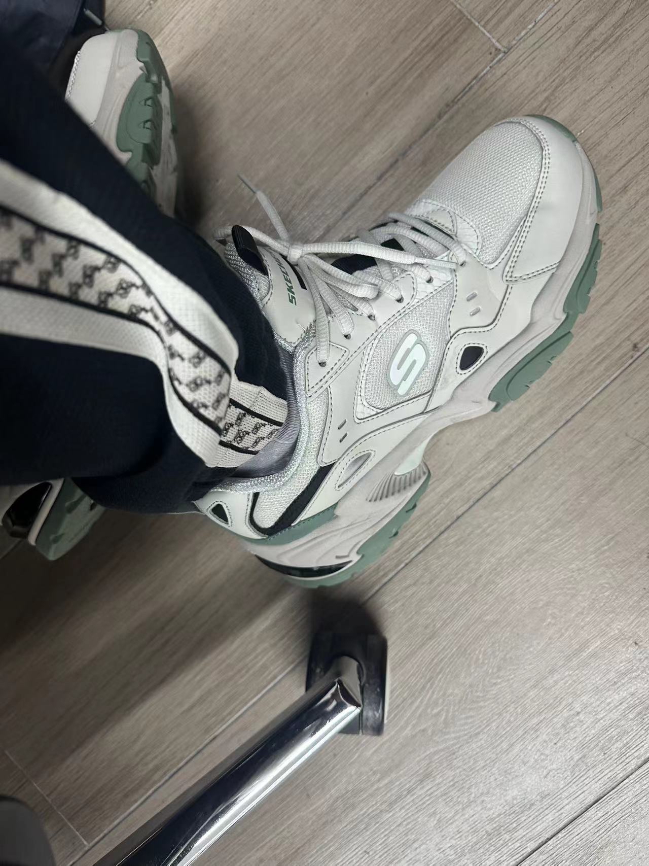 custom review-Skechers Stamina V2 Высота Увеличивающие Легкие Низкие Кроссовки Мужские Естественные