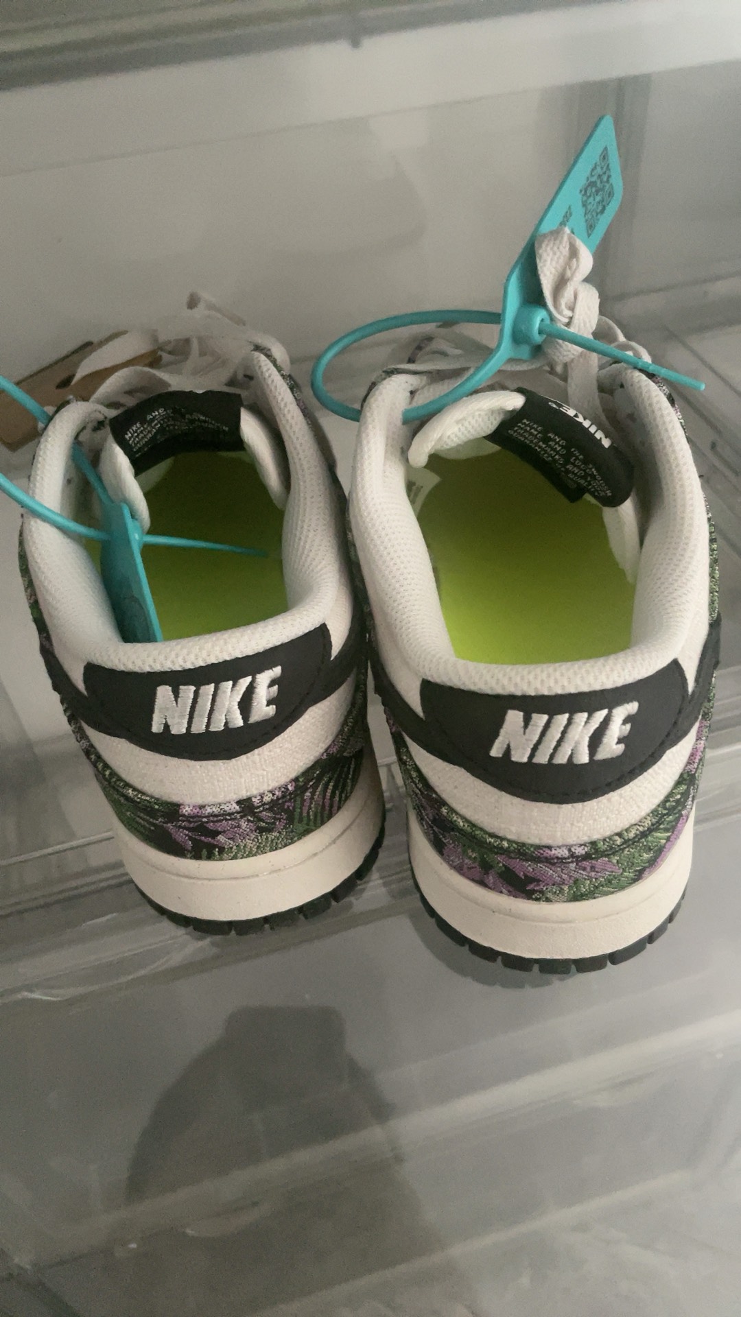 custom review-Nike Dunk LOW Топ Скейтборд Кроссовки Женские Белые Черные