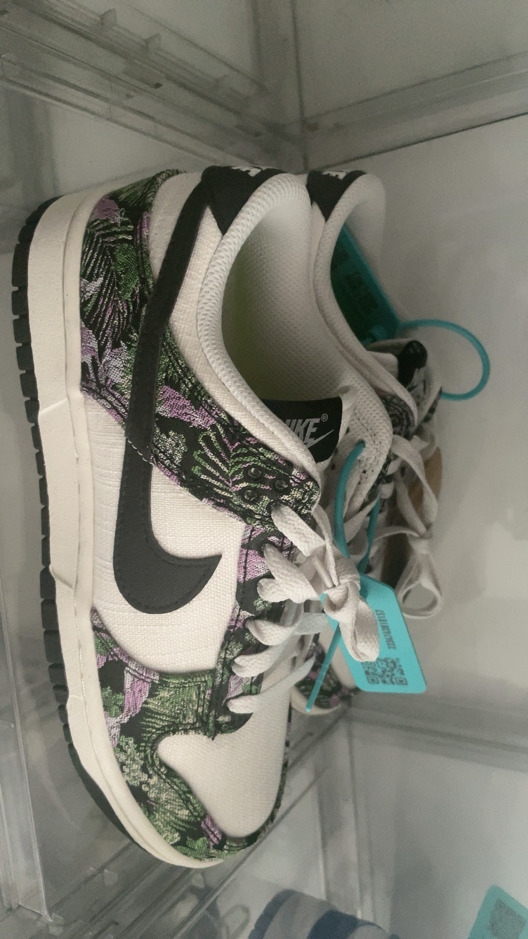 custom review-Nike Dunk LOW Топ Скейтборд Кроссовки Женские Белые Черные