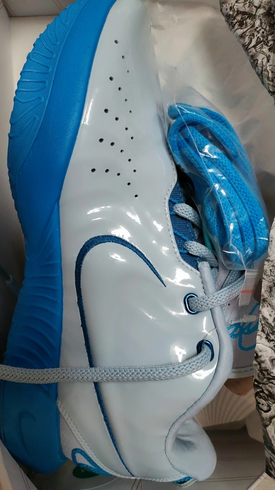 custom review-Nike Lebron 21 EP Low Топ Баскетбольные кроссовки Мужской Синий