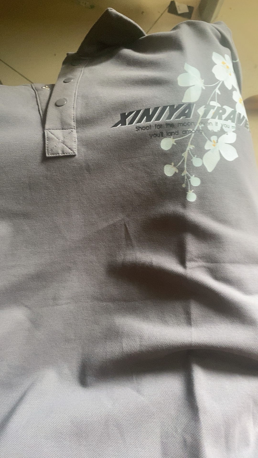 custom review-XINIYA TRAVEL Поло Унисекс