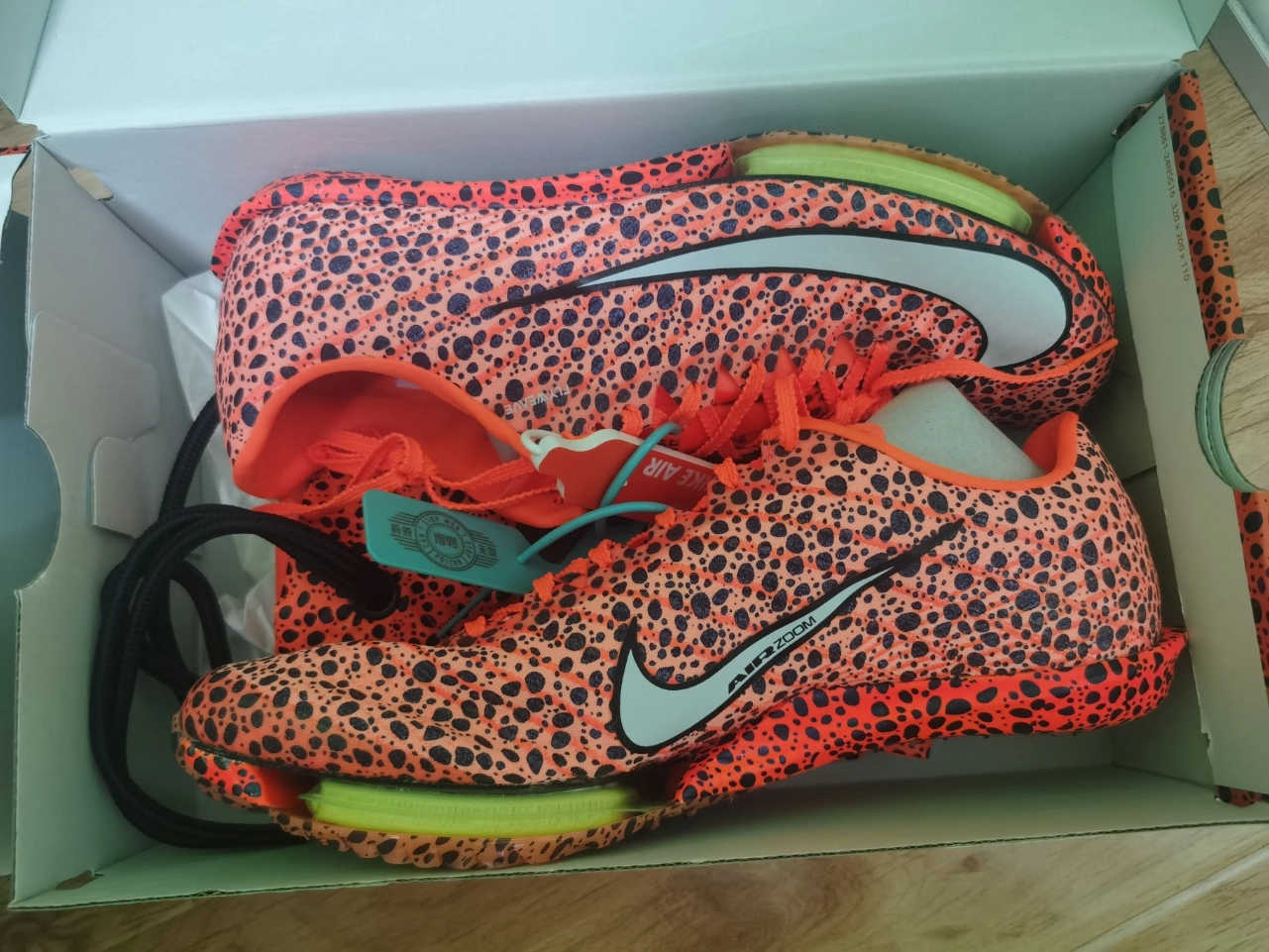 custom review-Nike Air Zoom Maxfly 2 Electric Pack Olympic Safari