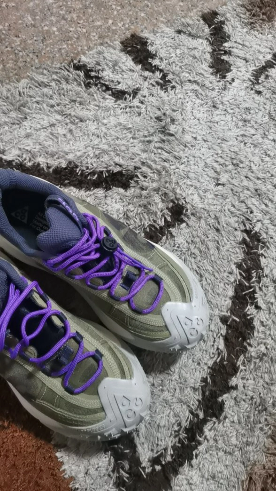 custom review-Nike ACG Mountain Fly 2 'Neutral Olive' Grip Low Top Уличная обувь Мужская Армейский зеленый