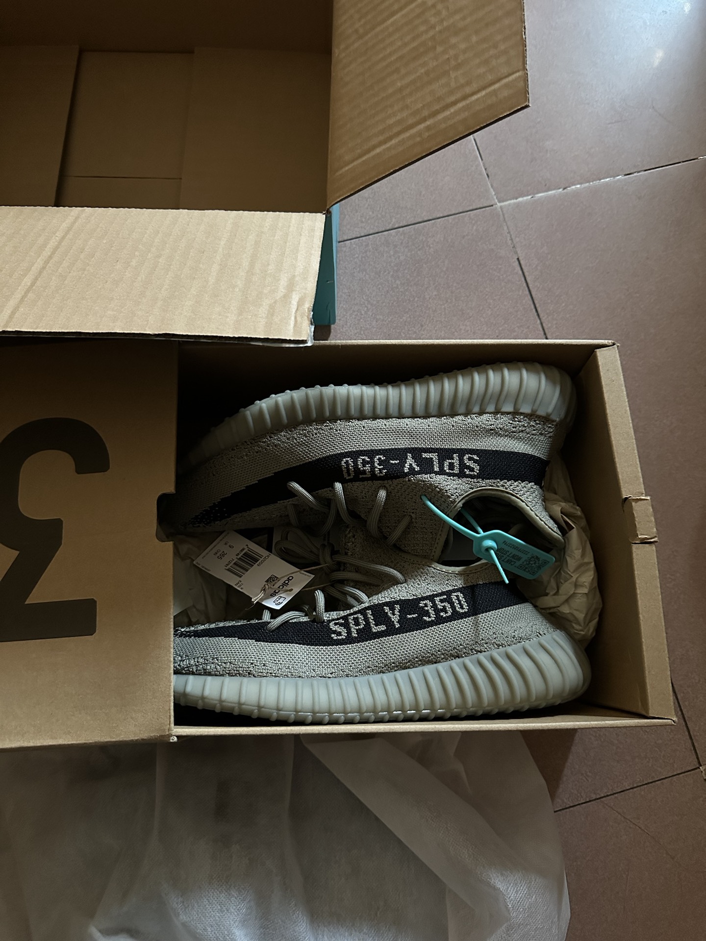 custom review-Adidas Yeezy Boost 350 V2 'Granite'