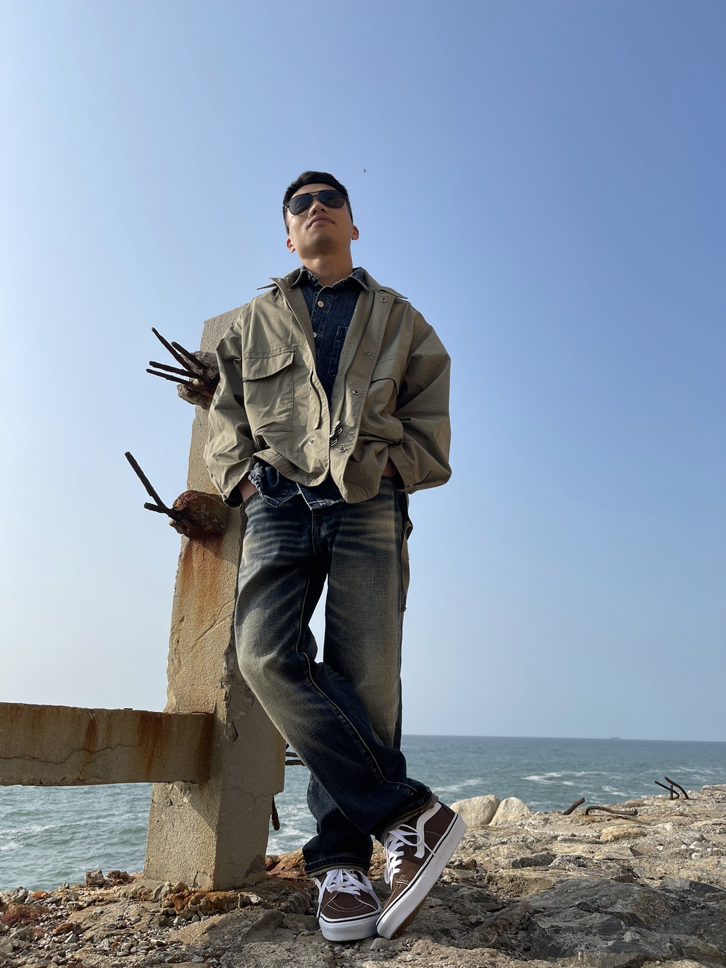 custom review-VANS SK8 High Топ Скейтборд Кроссовки Унисекс Коричневый