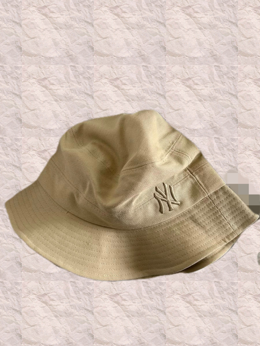 custom review-MLB Cotton Bucket Hats CPHE Унисекс Бежевый Черный Белый Горчичный Желтый